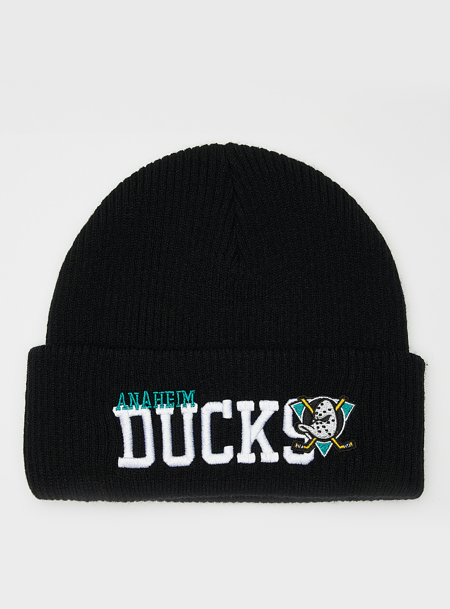 Mitchell & Ness, Billboard Knit Vintage NHL Anaheim Ducks, black, Image 1 of 3