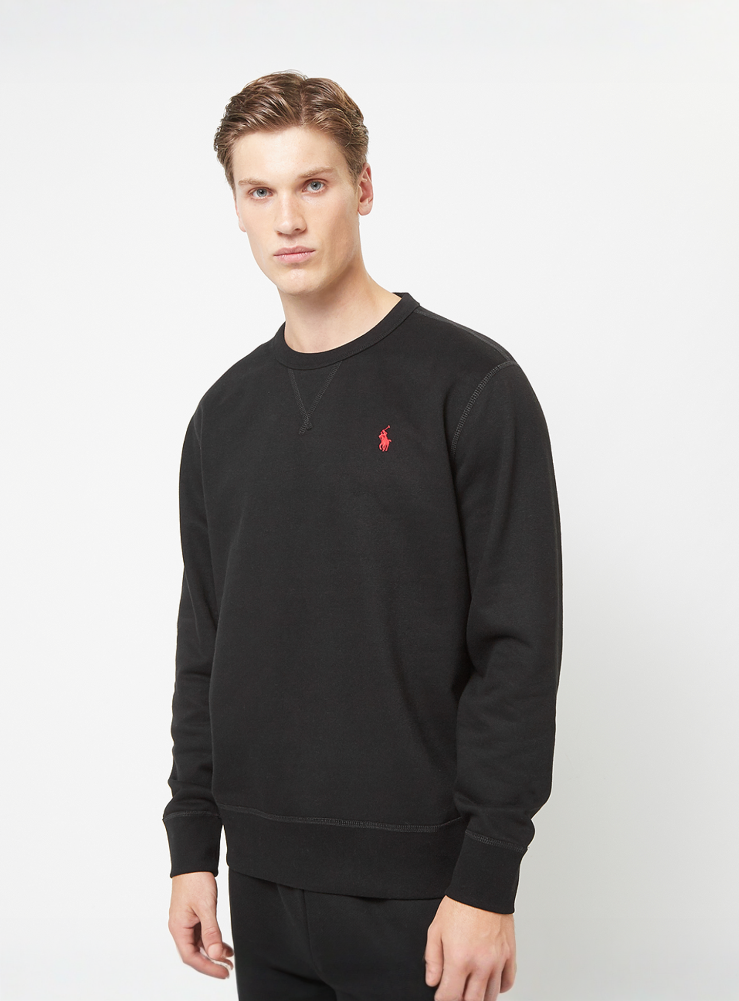 Polo Ralph Lauren, LSCNM1-Long Sleeve-Knit, black, Image 1 of 4