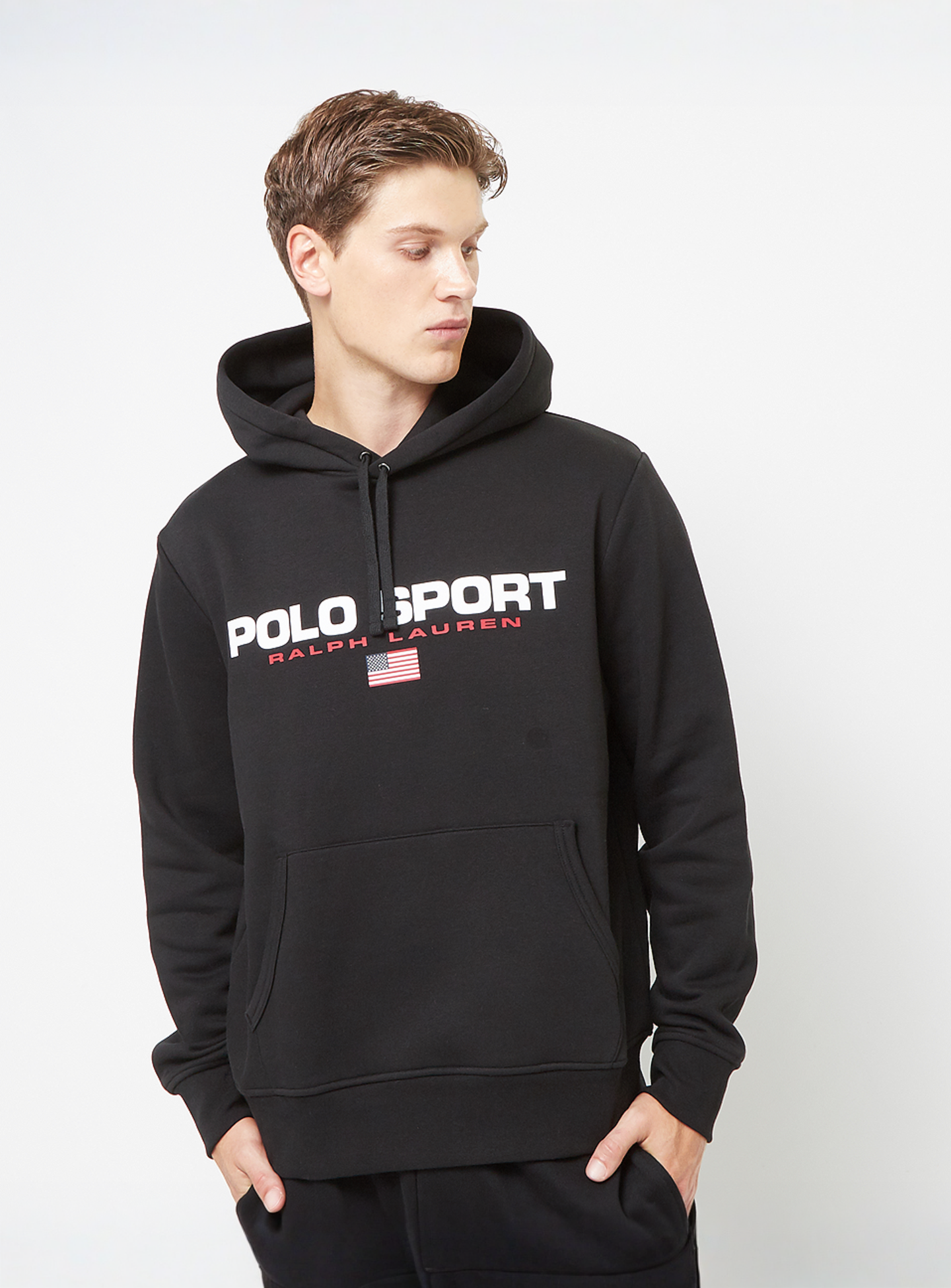 Polo Sport Ralph Lauren, LSPOHOODM6-Long Sleeve-Sweatshirt, black, Image 1 of 4