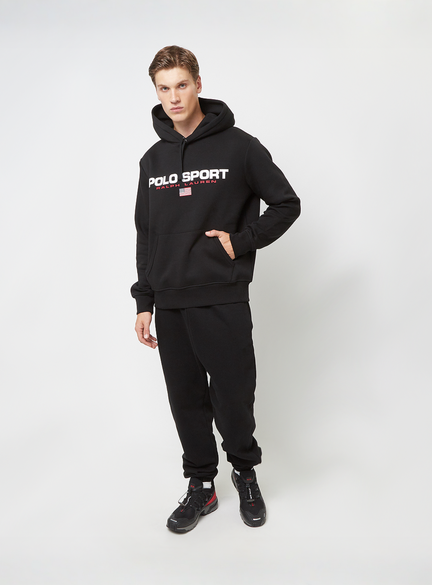 Polo Sport Ralph Lauren, LSPOHOODM6-Long Sleeve-Sweatshirt, black, Image 4 of 4