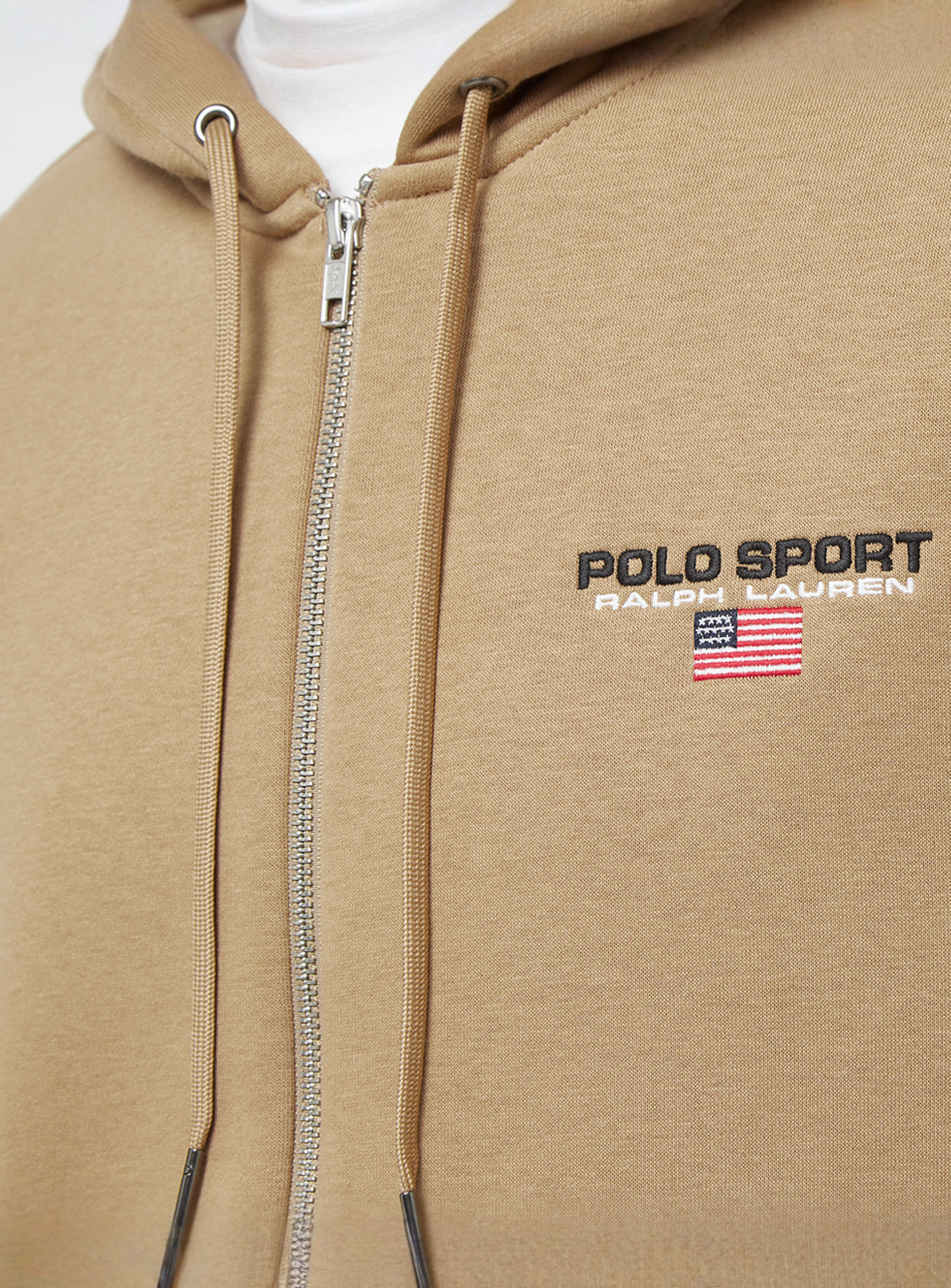Polo Sport Ralph Lauren, Long Sleeve Full Zip, beige, Image 3 of 4