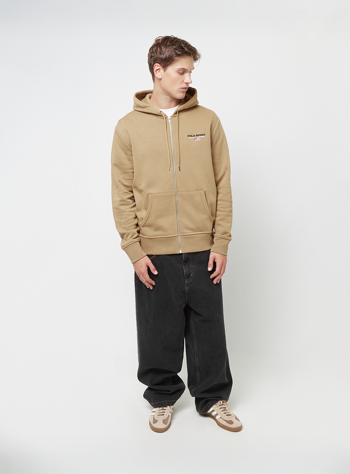Polo Sport Ralph Lauren, Long Sleeve Full Zip, beige, Image 4 of 4
