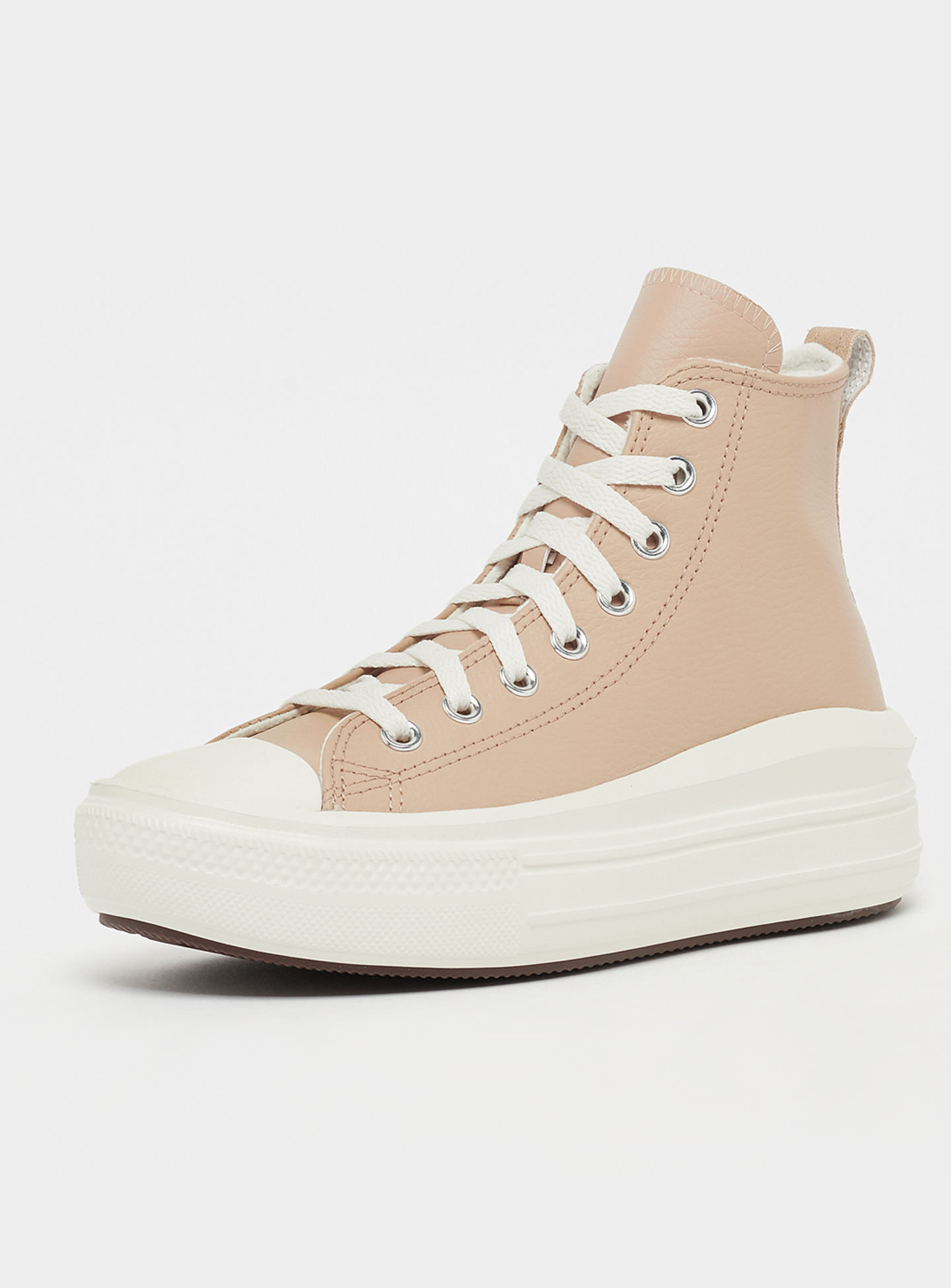 Converse, Chuck Taylor All Star Move Leather (GS), beige, Image 2 of 5