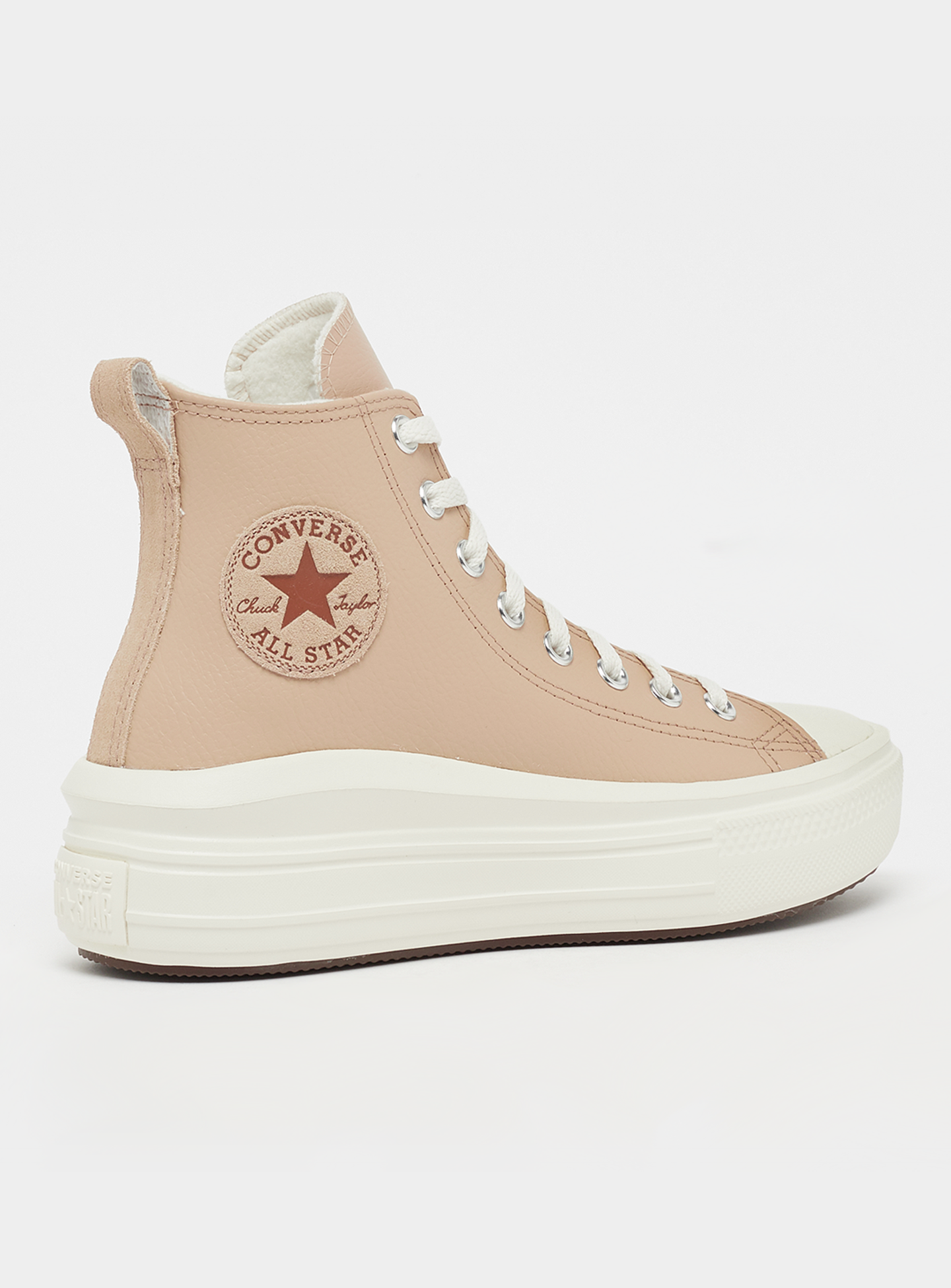 Converse, Chuck Taylor All Star Move Leather (GS), beige, Image 3 of 5