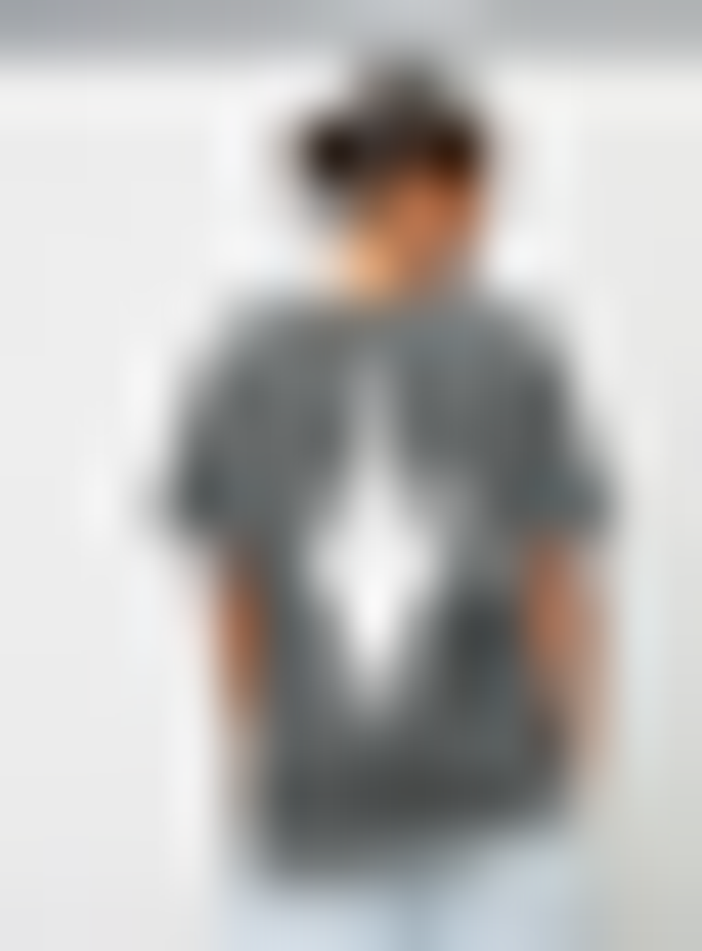 Miss Tee, I Don't Give A F Tee, grey, Image 1 of 5