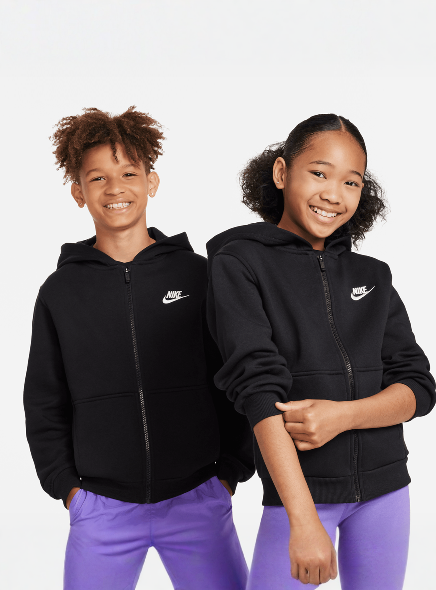 Nike, Sportswear Club Fleece Hoodie LBR, black, Image 1 of 5