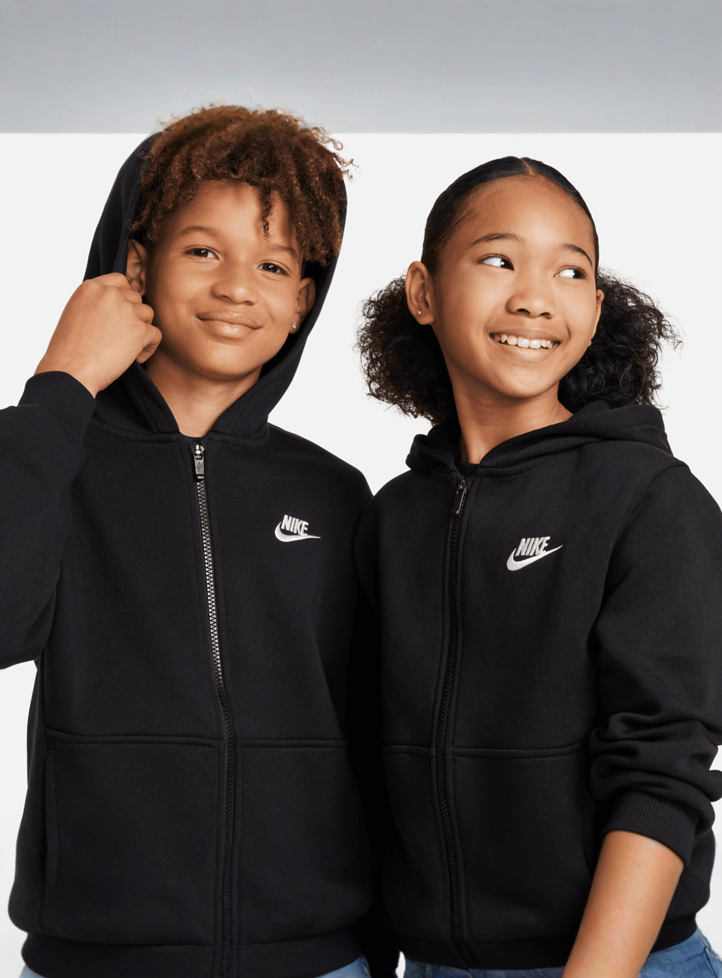 Nike, Sportswear Club Fleece Hoodie LBR, black, Image 3 of 5
