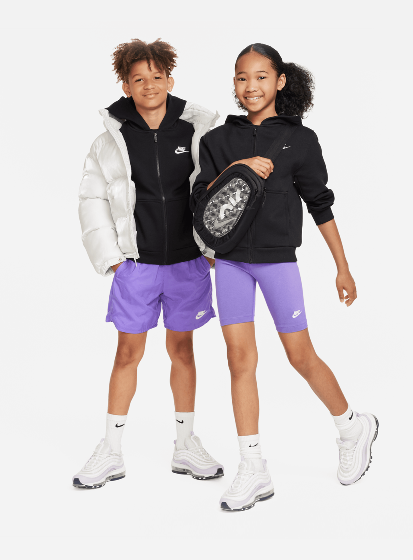 Nike, Sportswear Club Fleece Hoodie LBR, black, Image 5 of 5