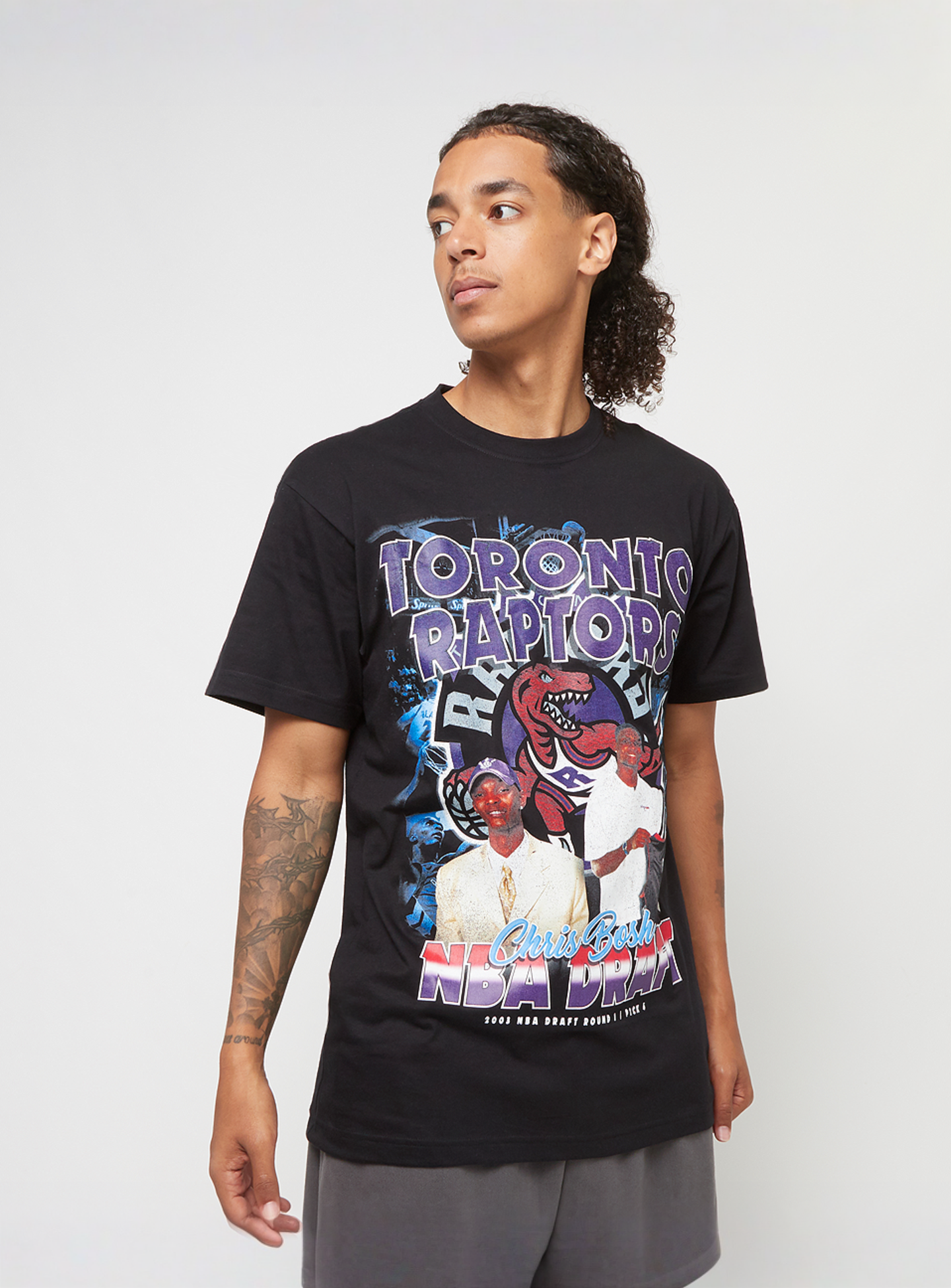 Mitchell & Ness, NBA Draft Day Tee Toronto Raptors, black, Image 1 of 4