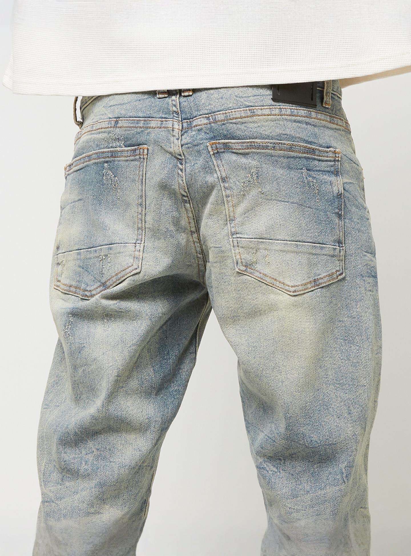 Smoke Rise, Wave Effect Jeans, blue, Image 4 of 5