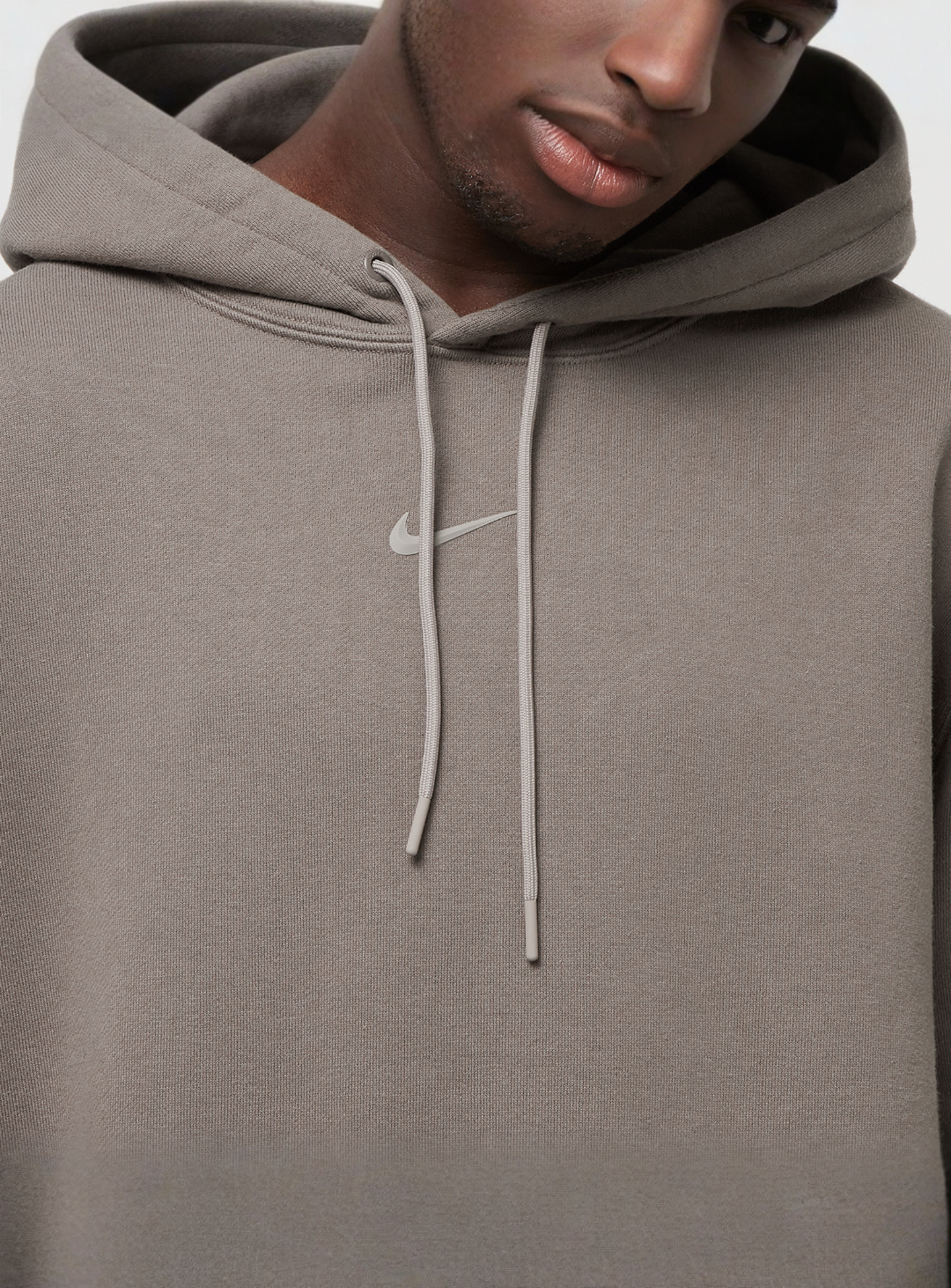 Nike Nocta, NRG Fleece Hoodie, grey, Image 3 of 9