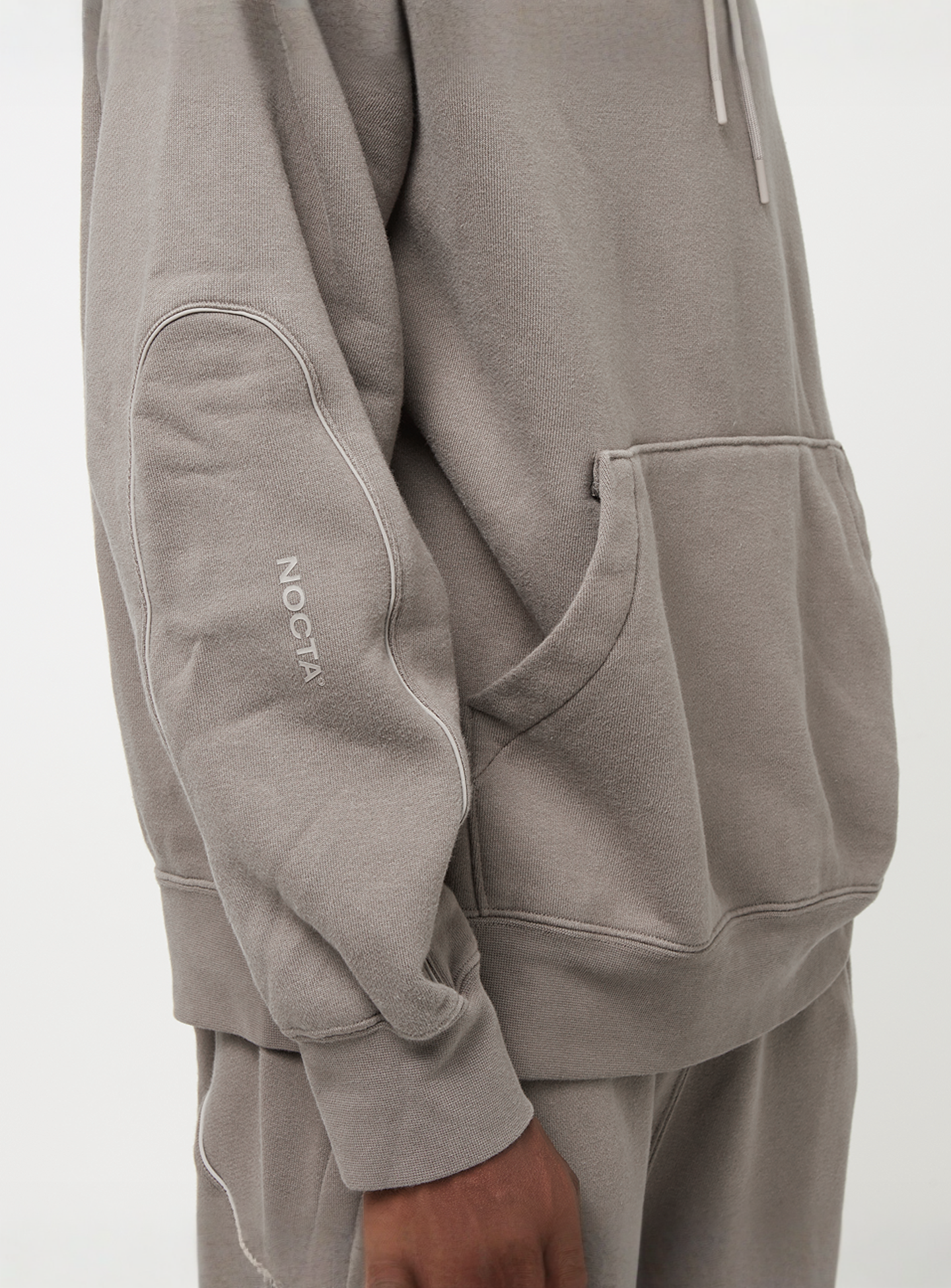 Nike Nocta, NRG Fleece Hoodie, grey, Image 4 of 9