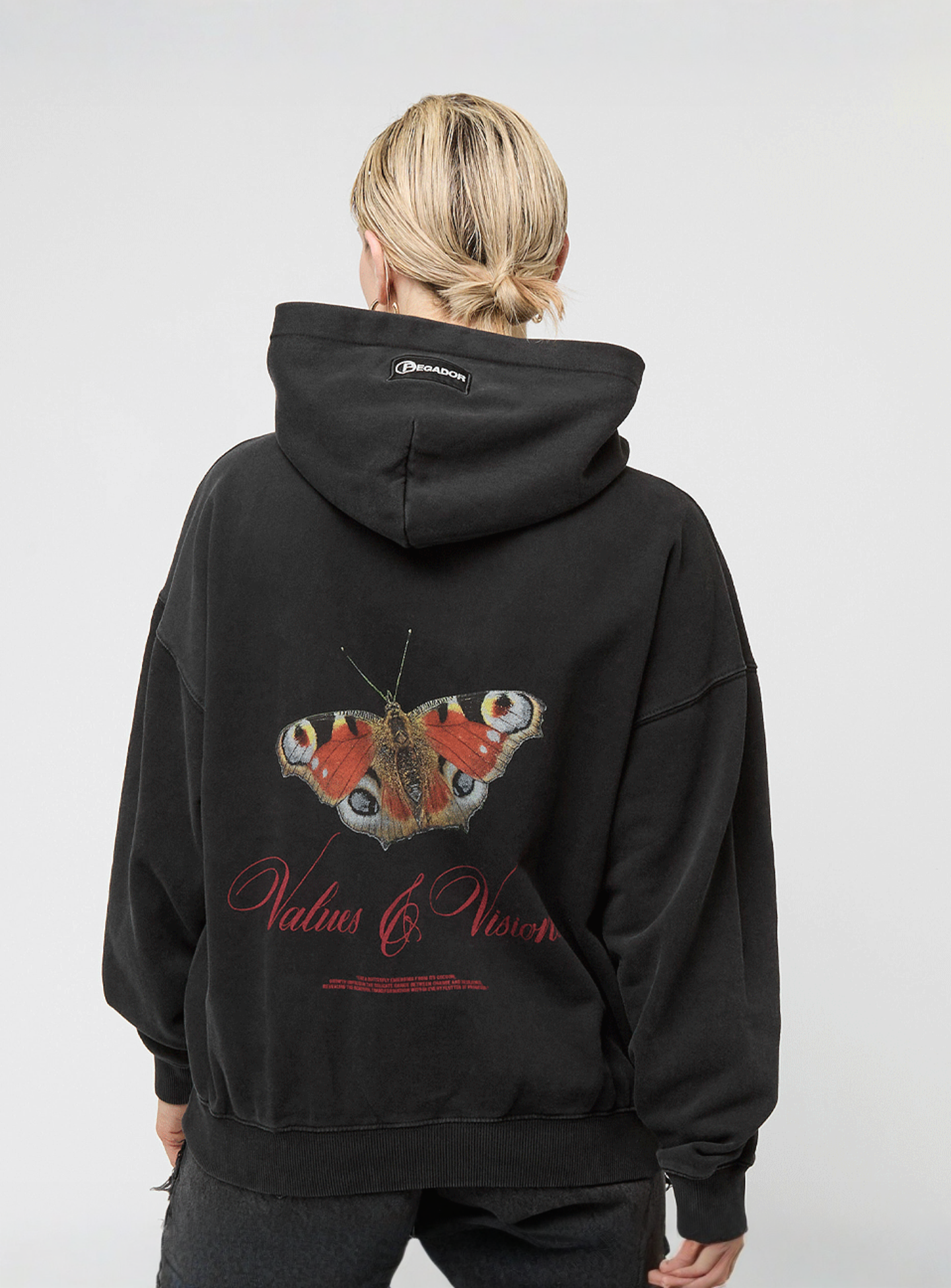 Pegador, Fia Oversized Hoodie, black, Image 1 of 6
