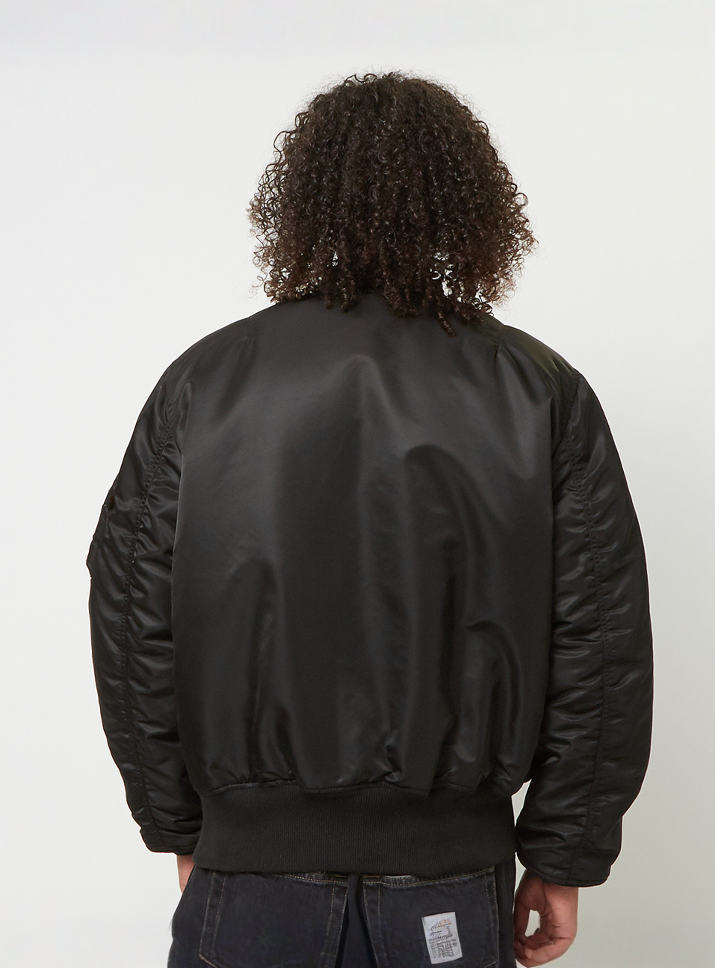 Alpha Industries, Alpha Industries x zəяo si:x nœf MA-1, black, Image 2 of 5