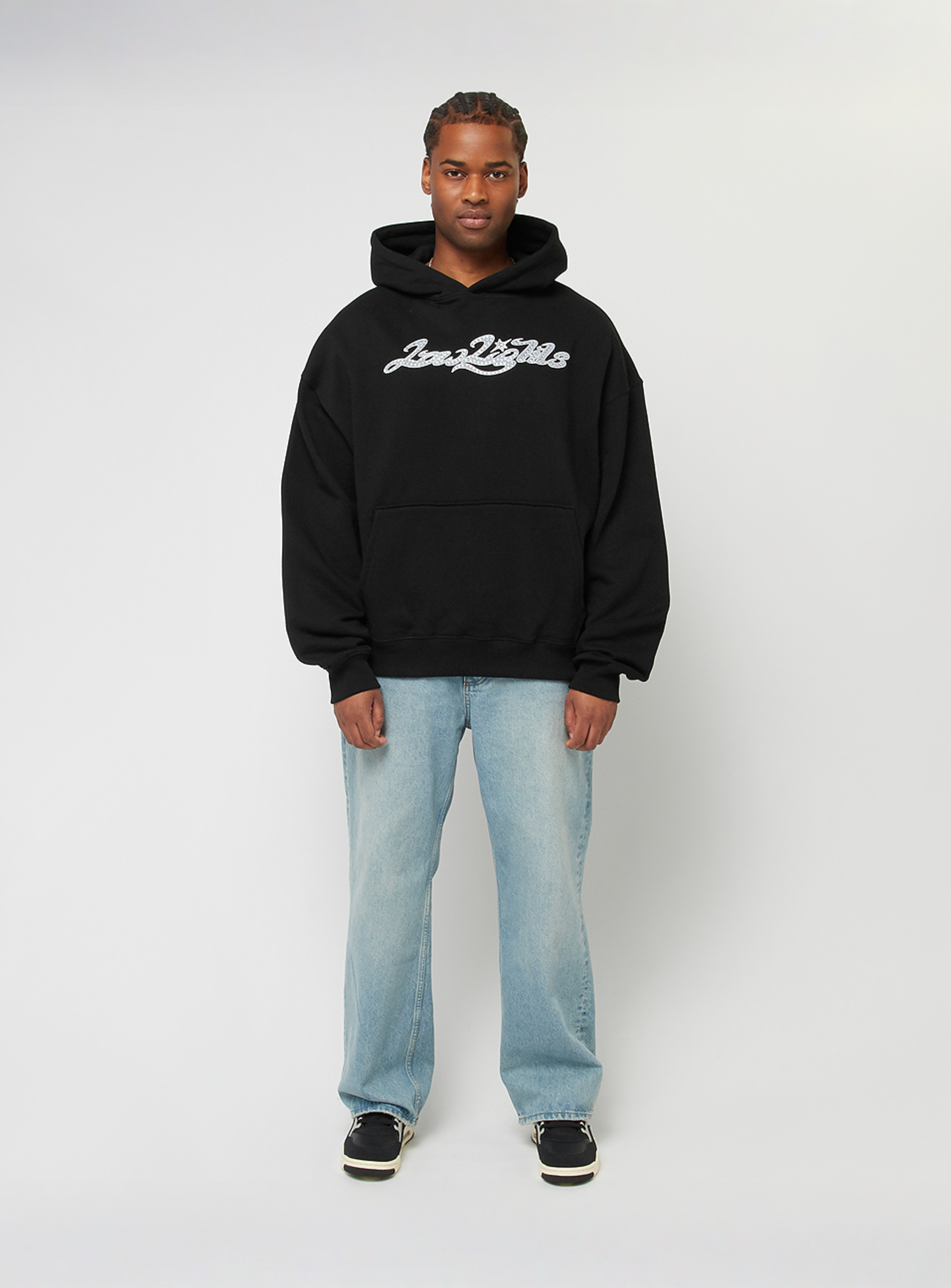 Low Lights Studios, Shining Lights Hoodie, black, Image 4 of 4