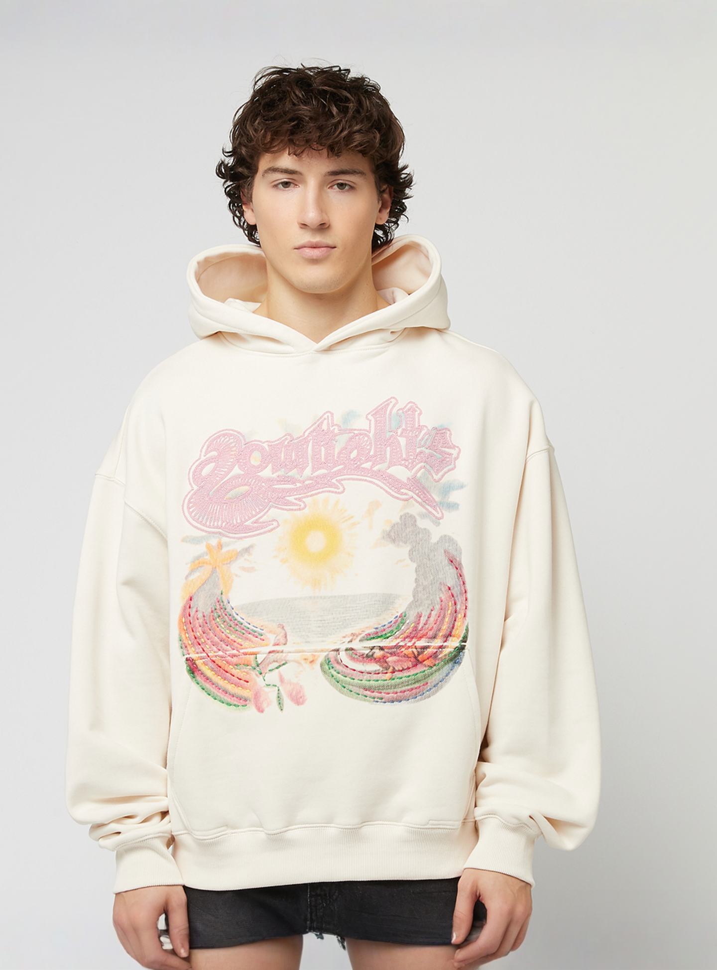 Low Lights Studios, Sangunie Paradise Hoodie, beige, Image 1 of 4