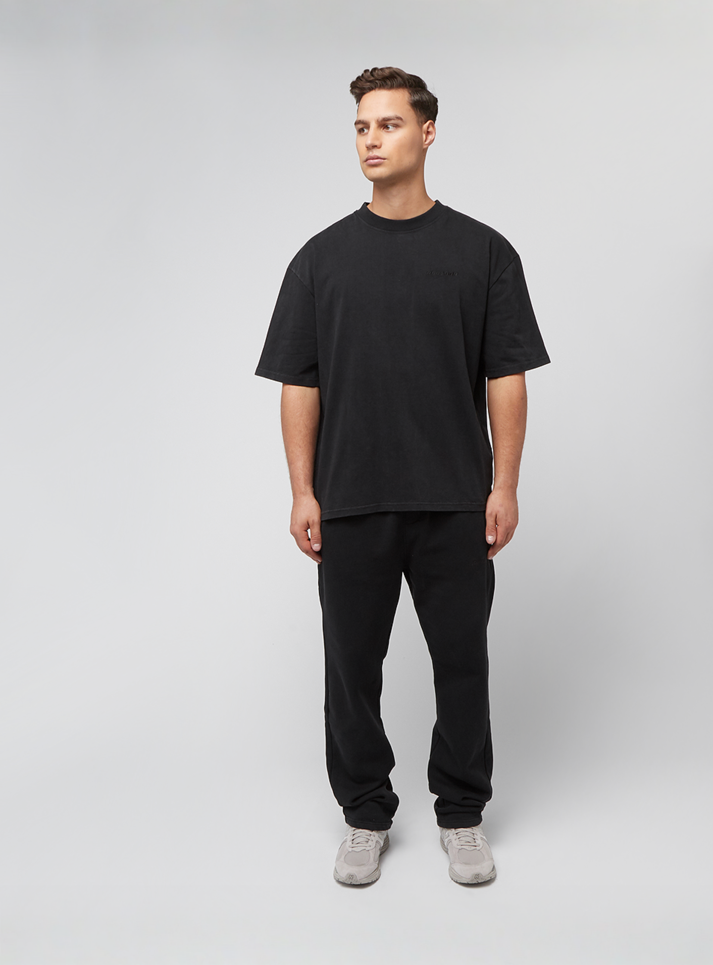 Pegador, Logo Oversized Tee, black, Image 4 of 4