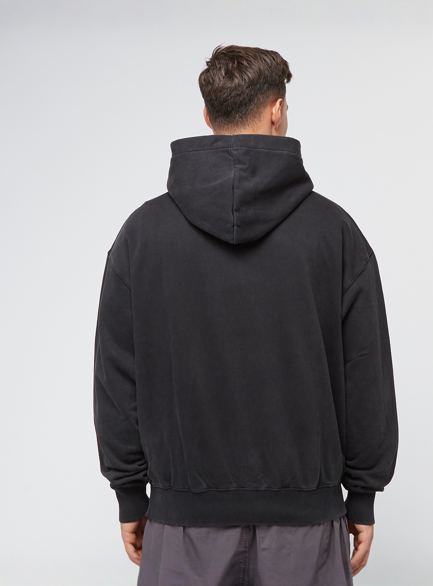 Pegador, Logo Oversized Hoodie, black, Image 2 of 4