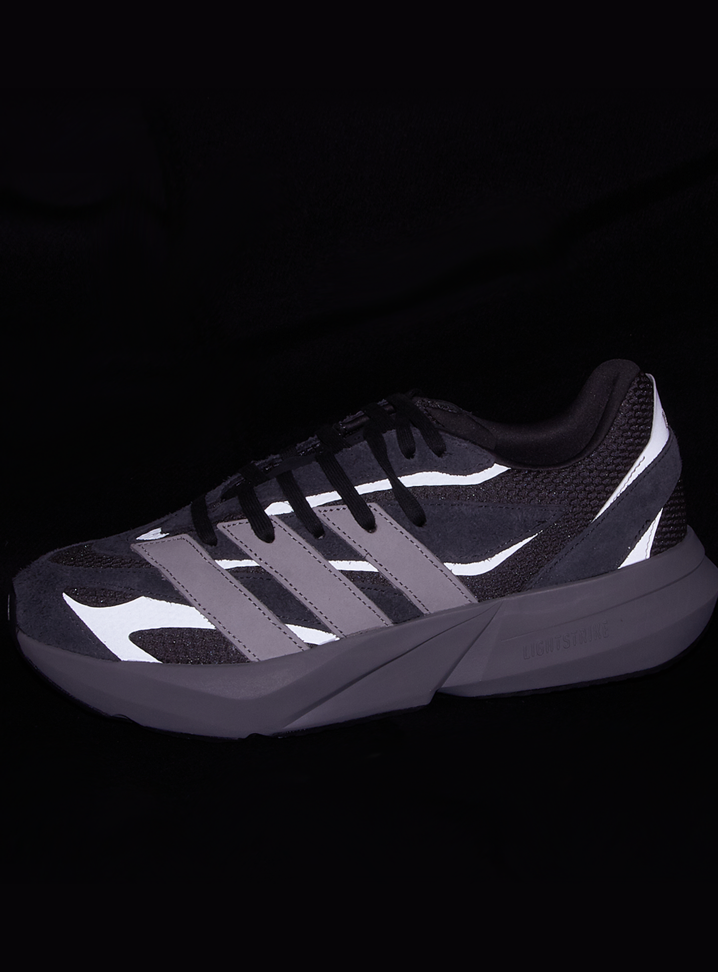 adidas Sportswear, Lightblaze Sneaker, grey, Image 6 of 6