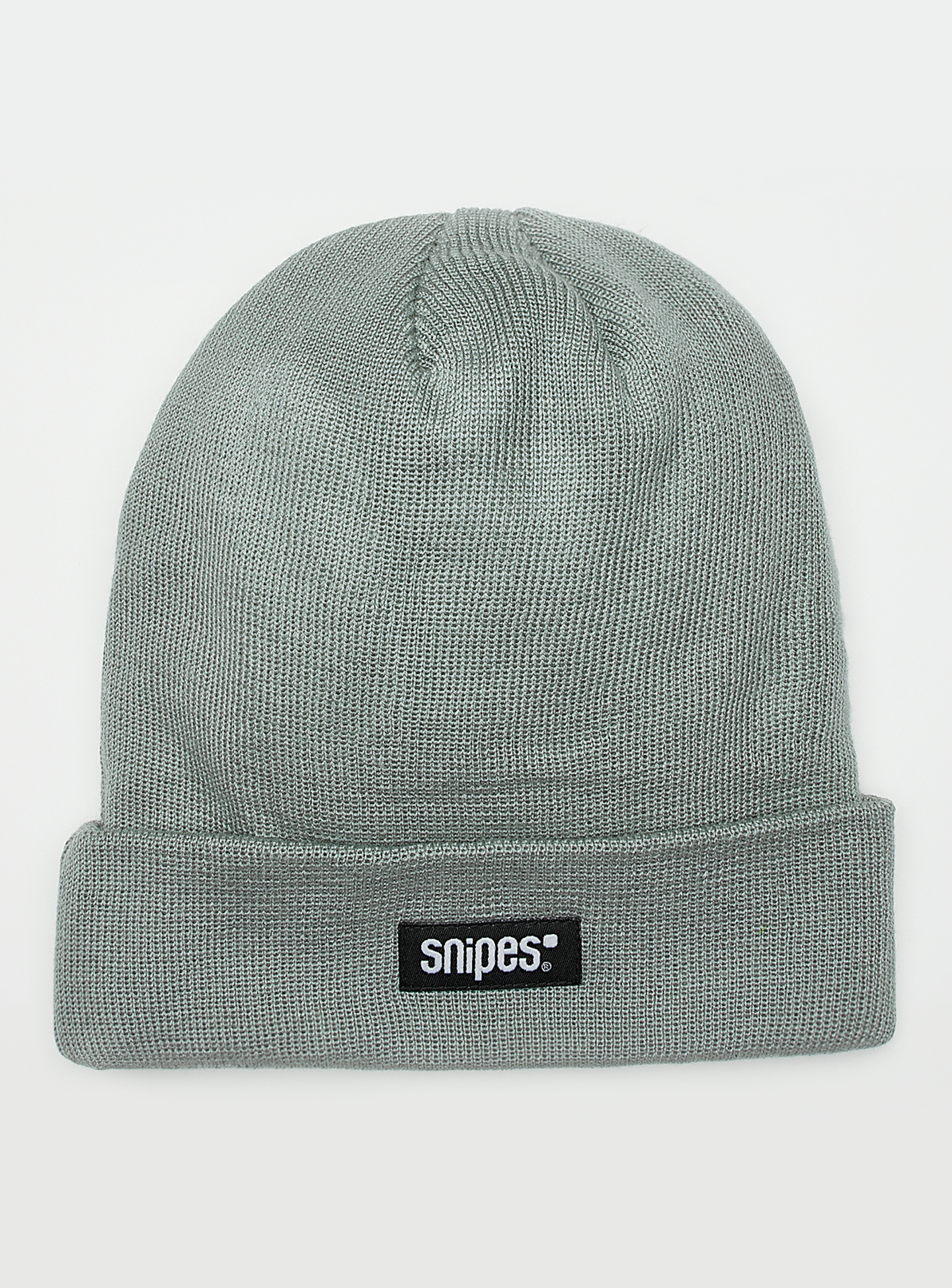 SNIPES, Woven Basic Logo Beanie, grey, Image 1 of 4