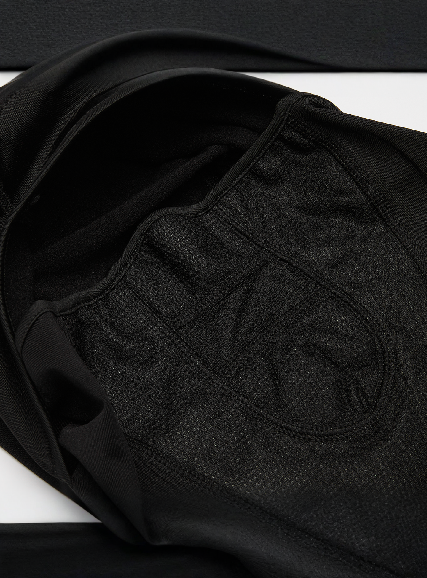 SNIPES, Woven Basic Logo Tech Balaclava, black, Image 3 of 4