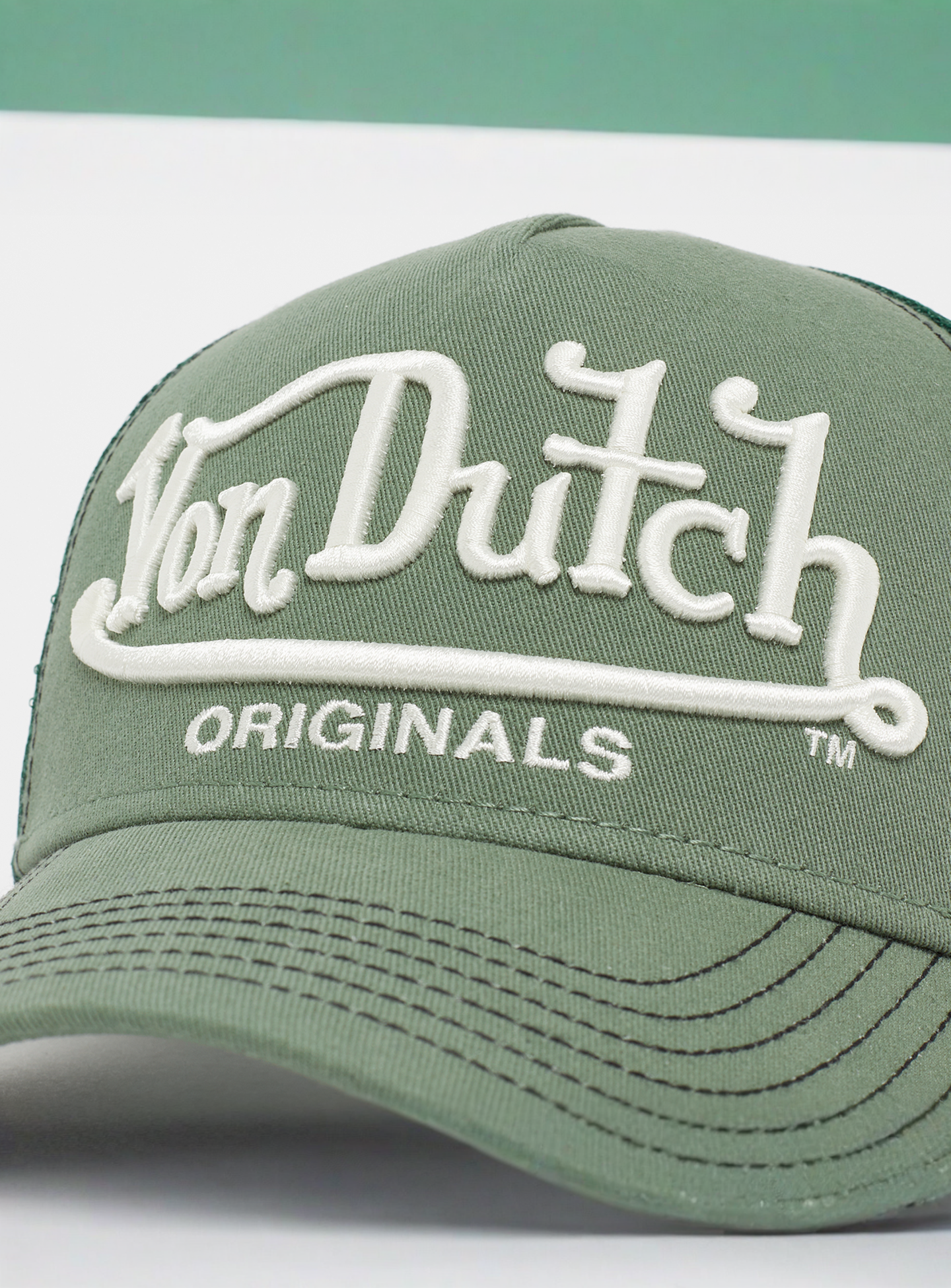 Von Dutch Originals, Trucker Riverside, green, Image 4 of 4