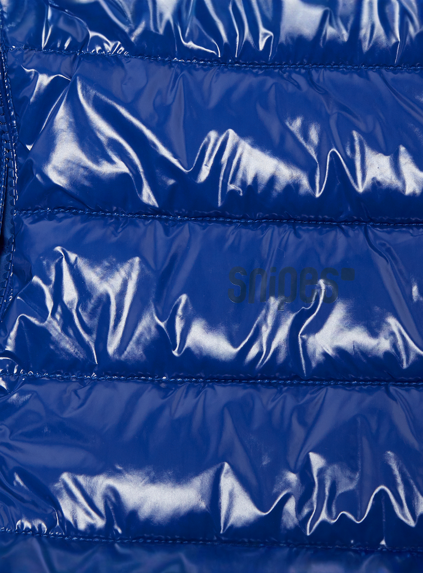 SNIPES, Small Logo Light Puffer Vest, blue, Image 3 of 5