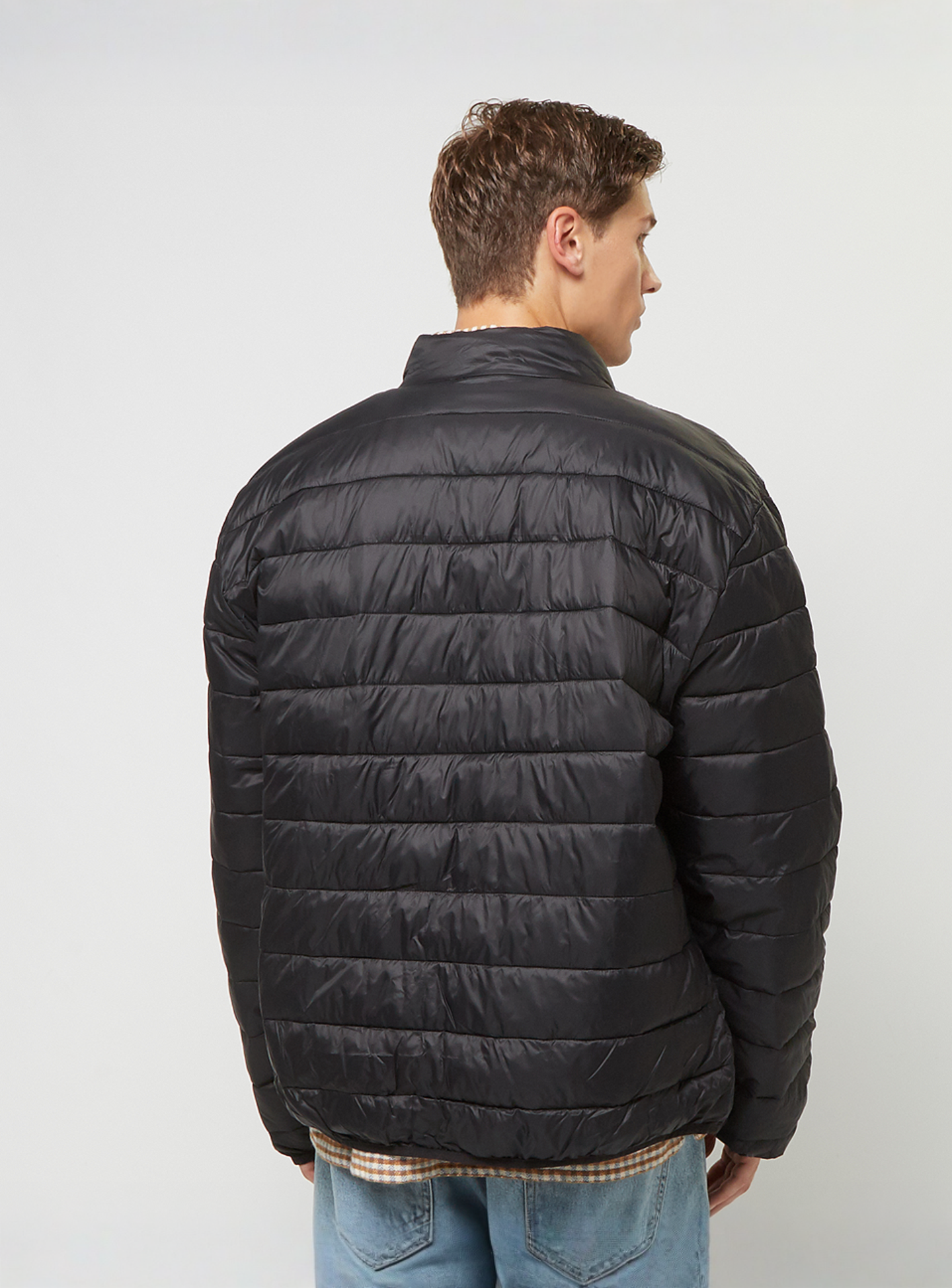 SNIPES, Small Logo Light Puffer Jacket, black, Image 2 of 5