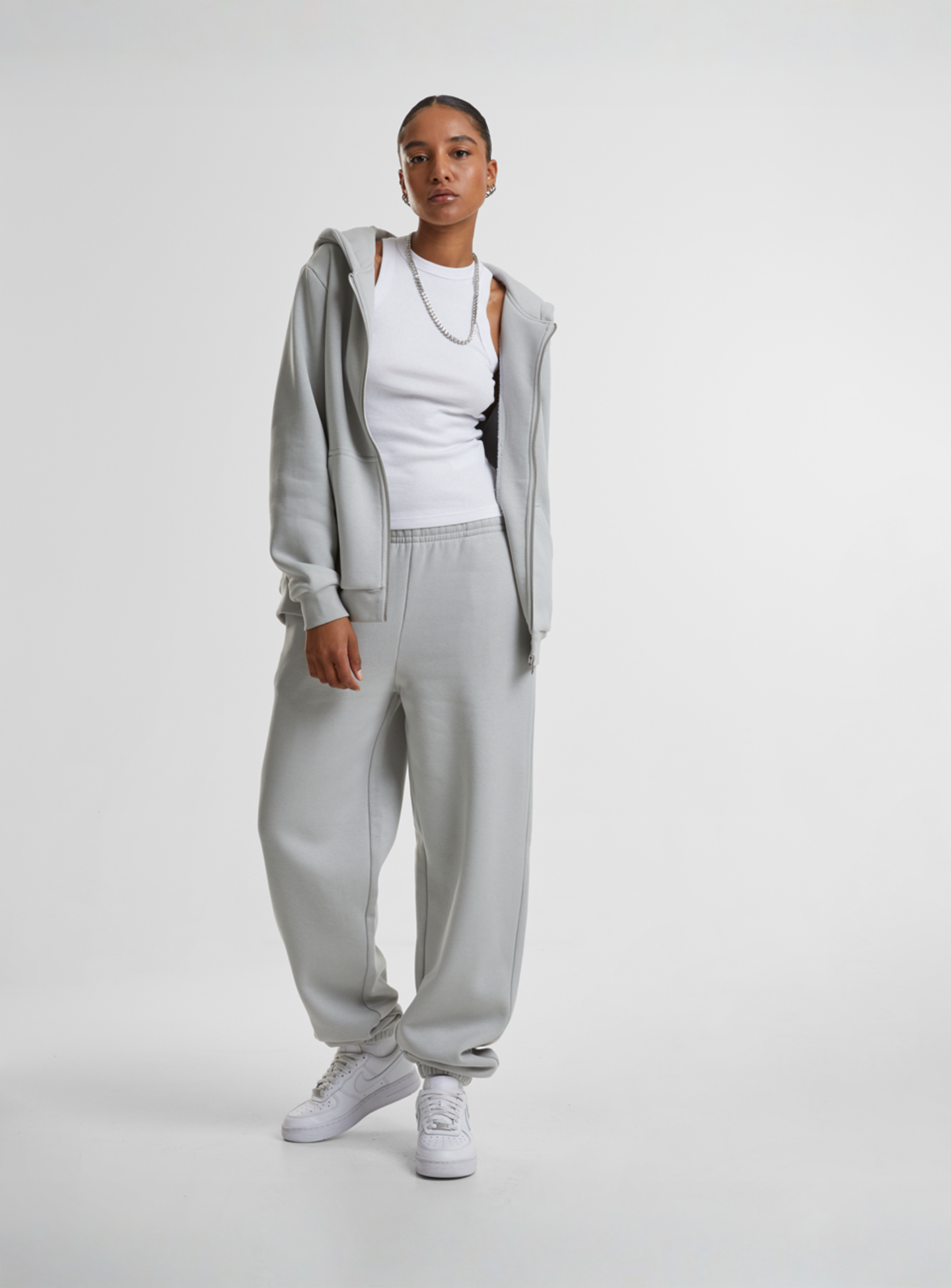 Urban Classics, Fluffy Sweatpants, grey, Image 4 of 4