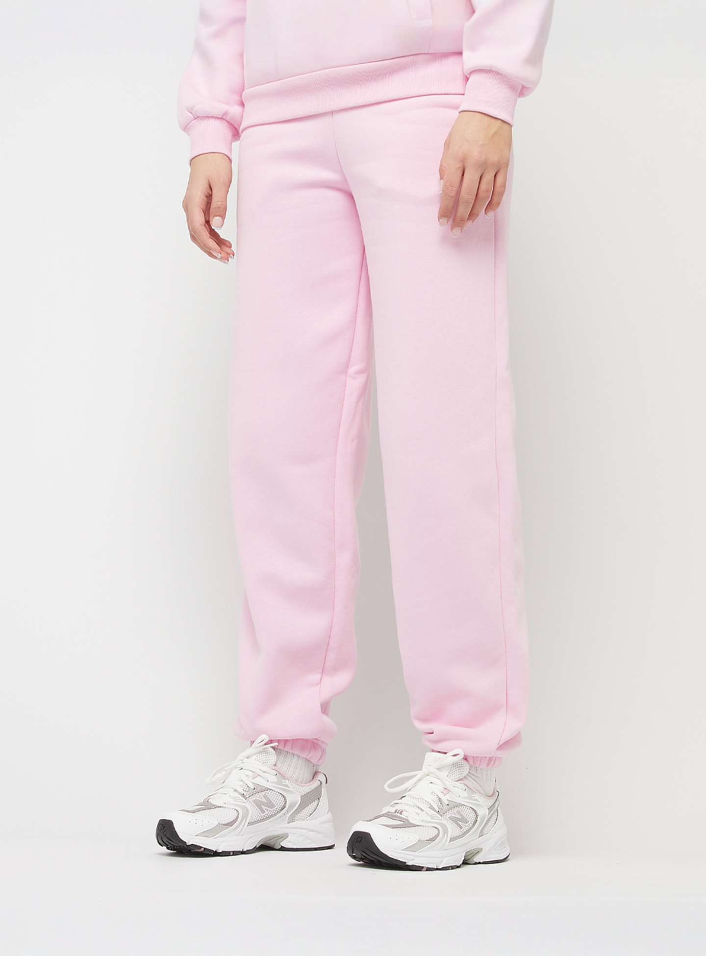 Urban Classics, Fluffy Sweatpants, light pink, Image 1 of 4