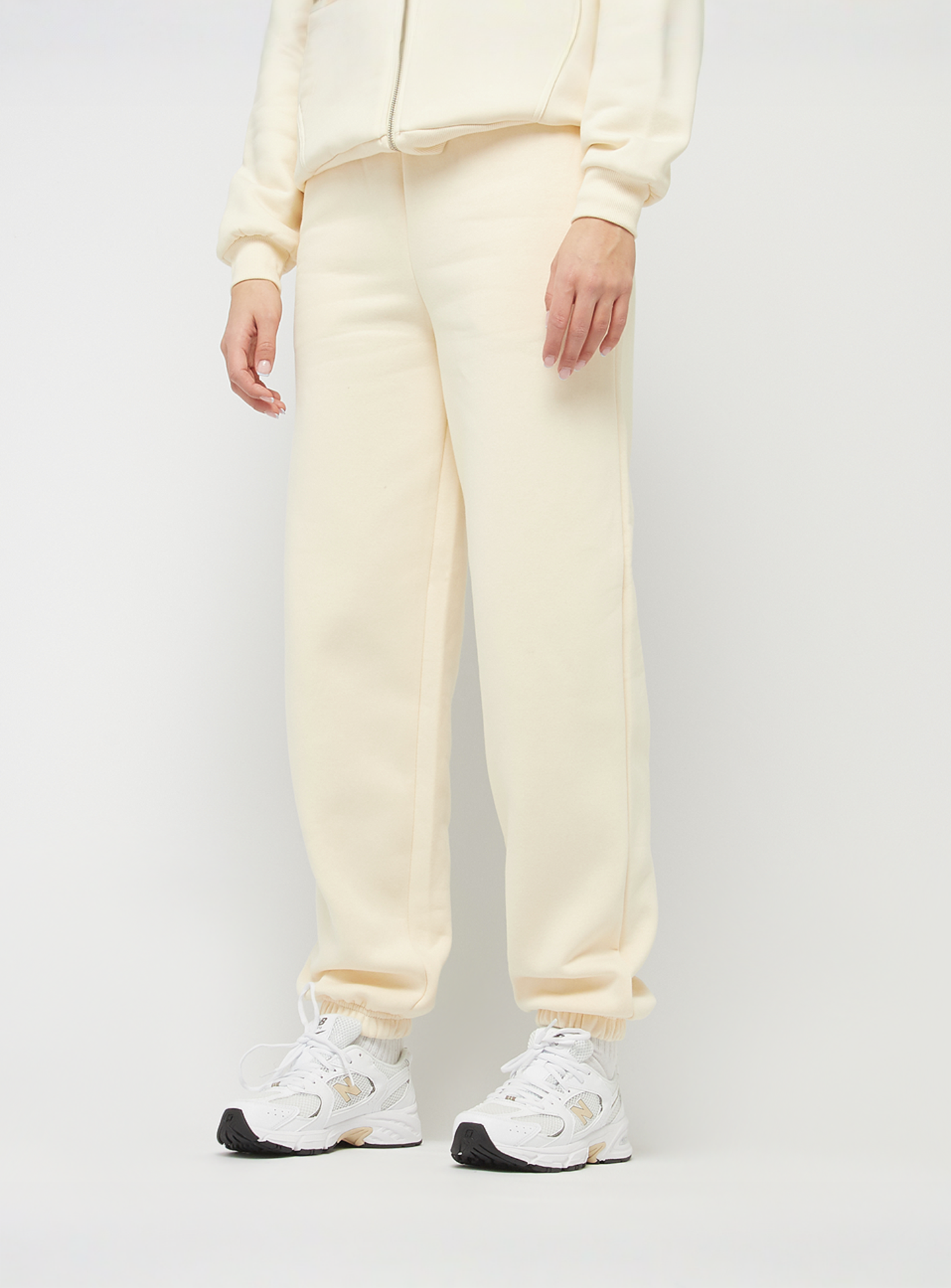 Urban Classics, Fluffy Sweatpants, beige, Image 1 of 4