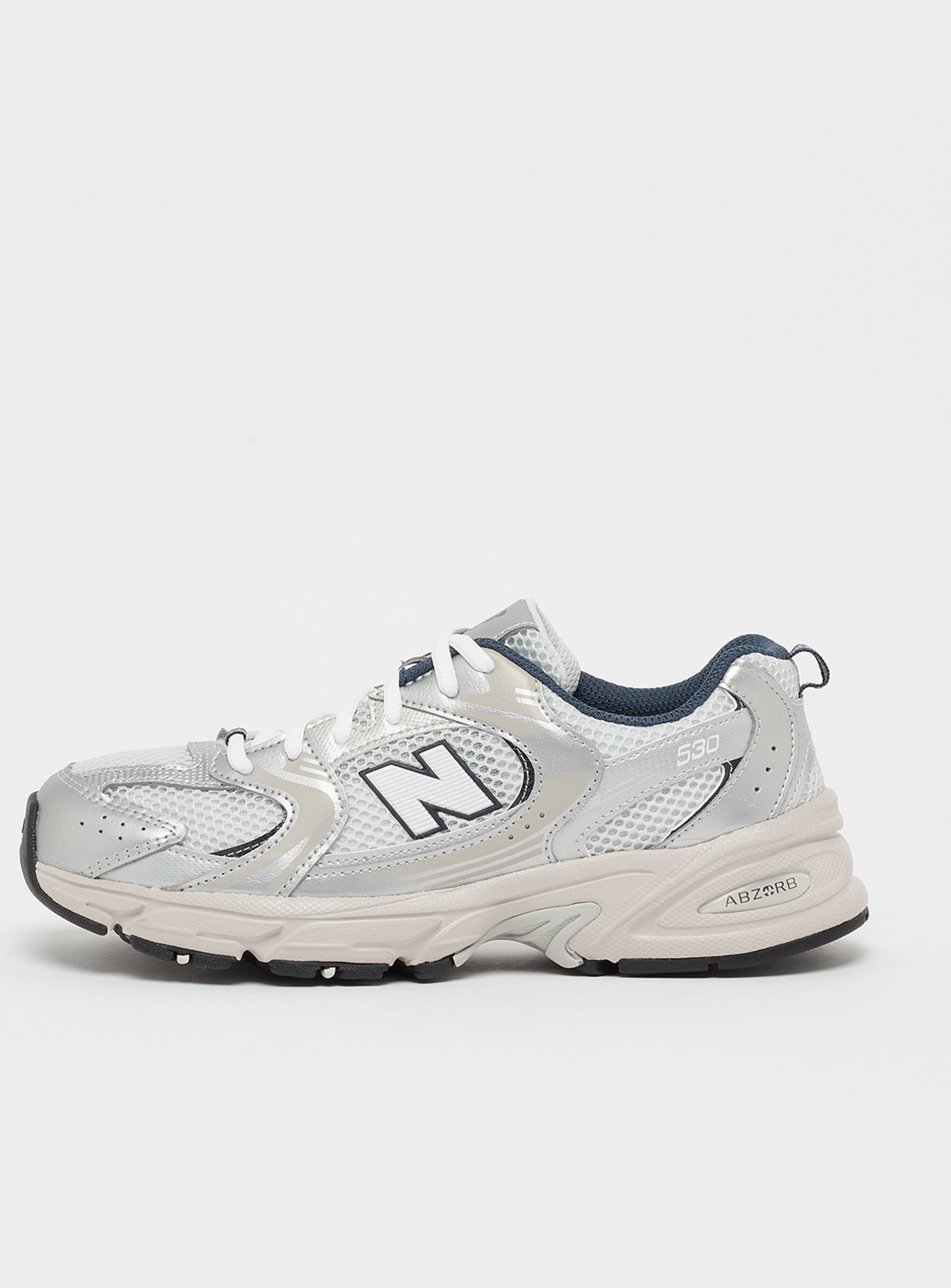 New Balance, 530 (GS), white, Image 1 of 5