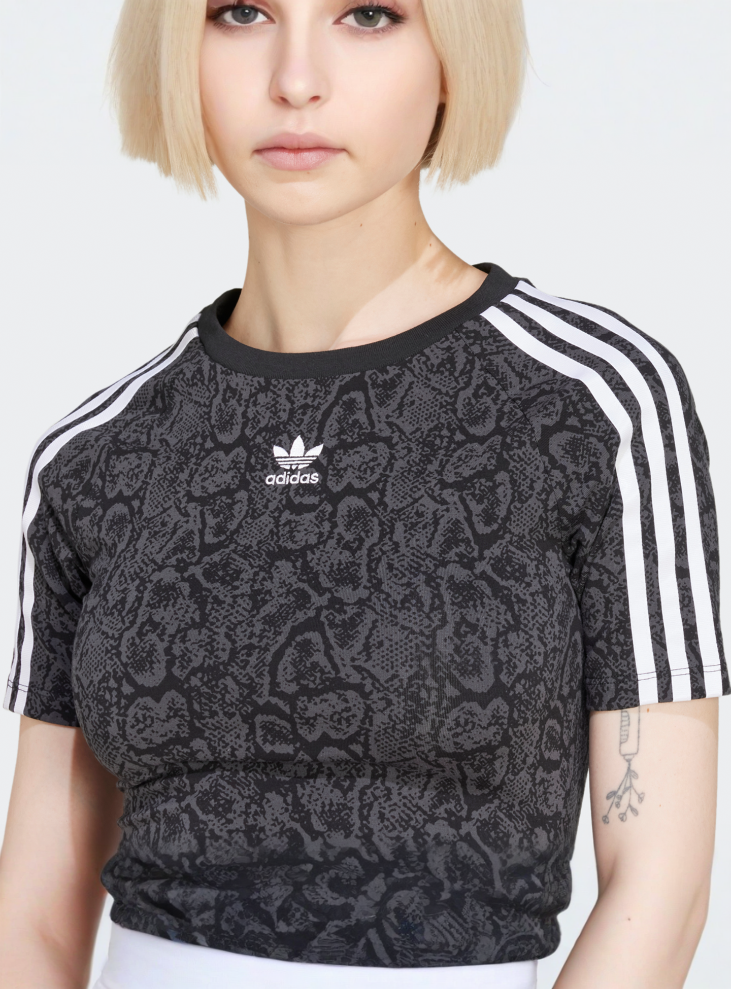 adidas Originals, Snake Baby T-Shirt, black, Image 3 of 5