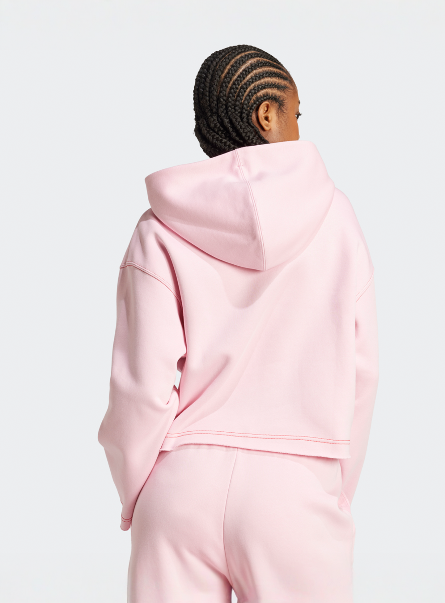 adidas Originals, Sportswear Hoodie, light pink, Image 2 of 5