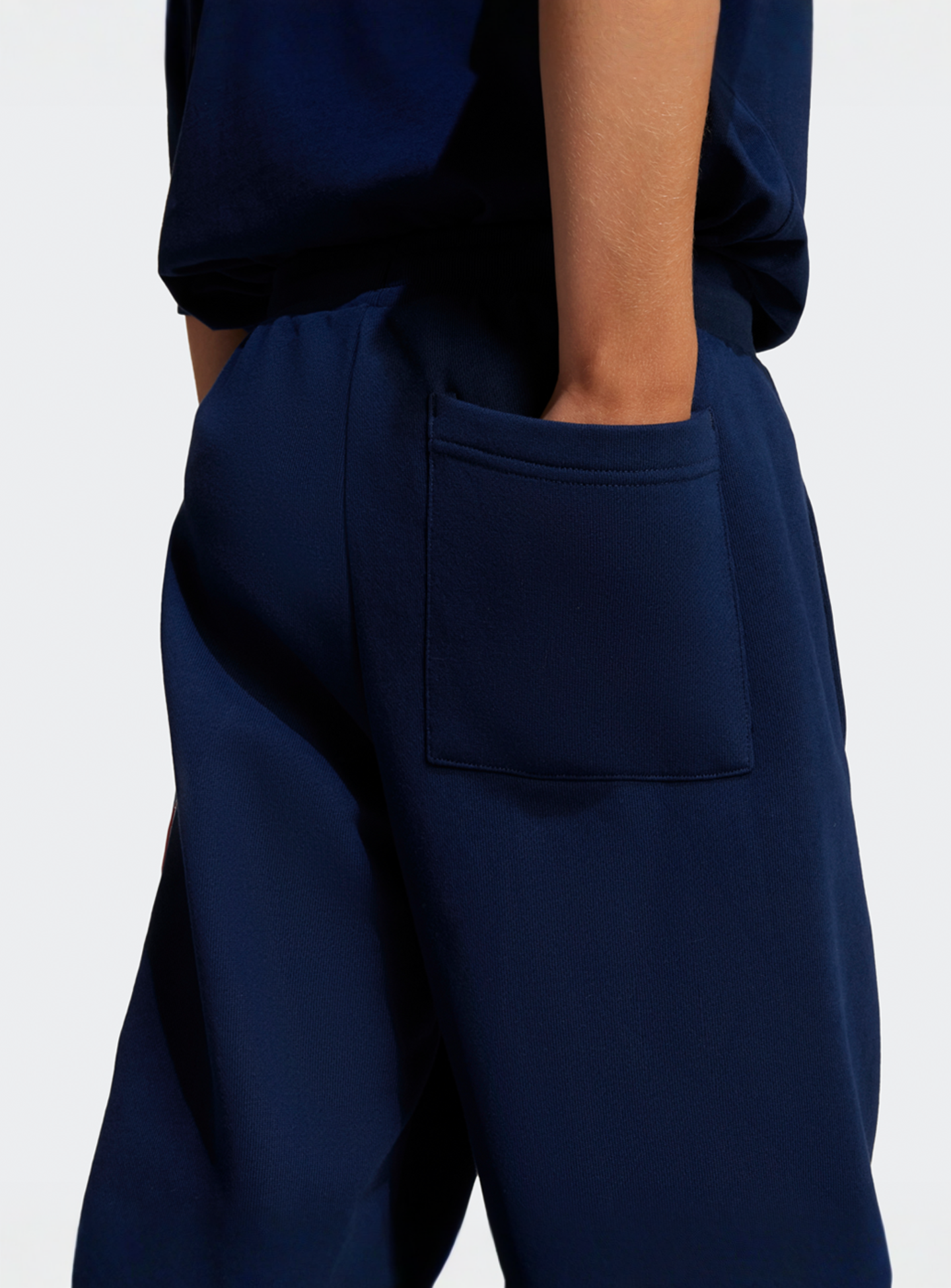 adidas Originals, Big Logo Sweatpants, blue, Image 4 of 5