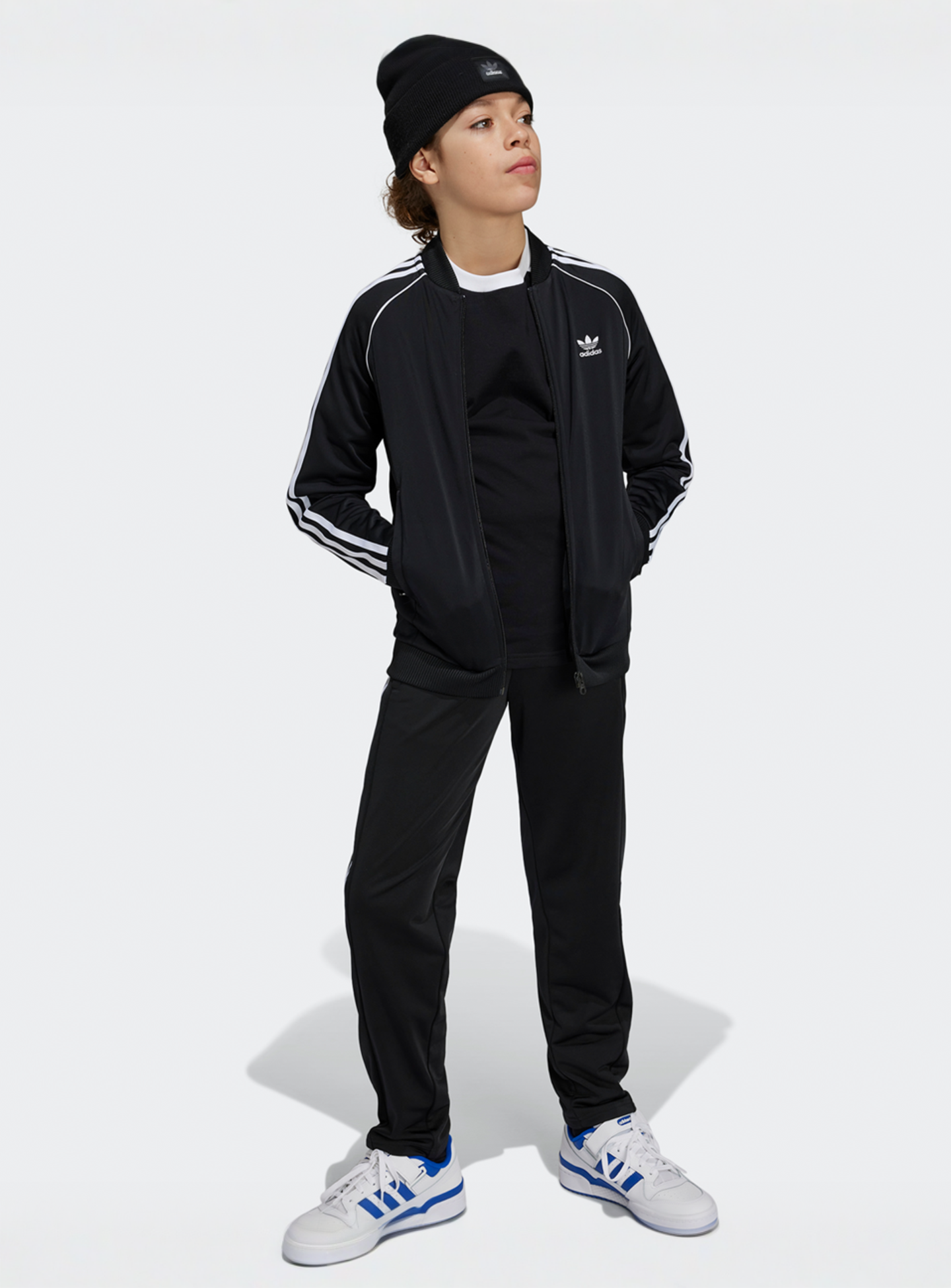 adidas Originals, Superstar Track Jacket, black, Image 5 of 5