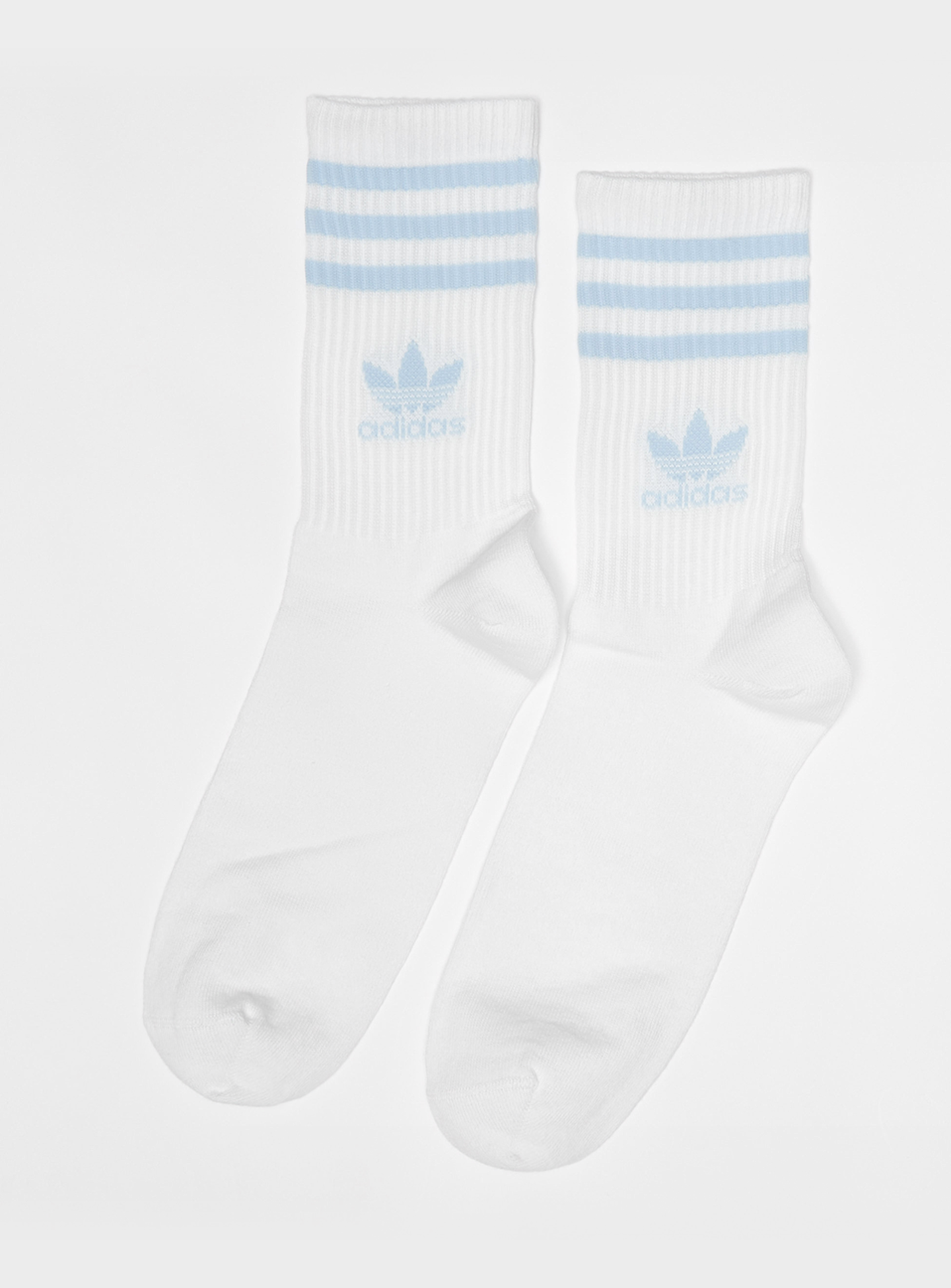 adidas Originals, 3 PACK - adicolor Crew Socks, white, Image 1 of 2