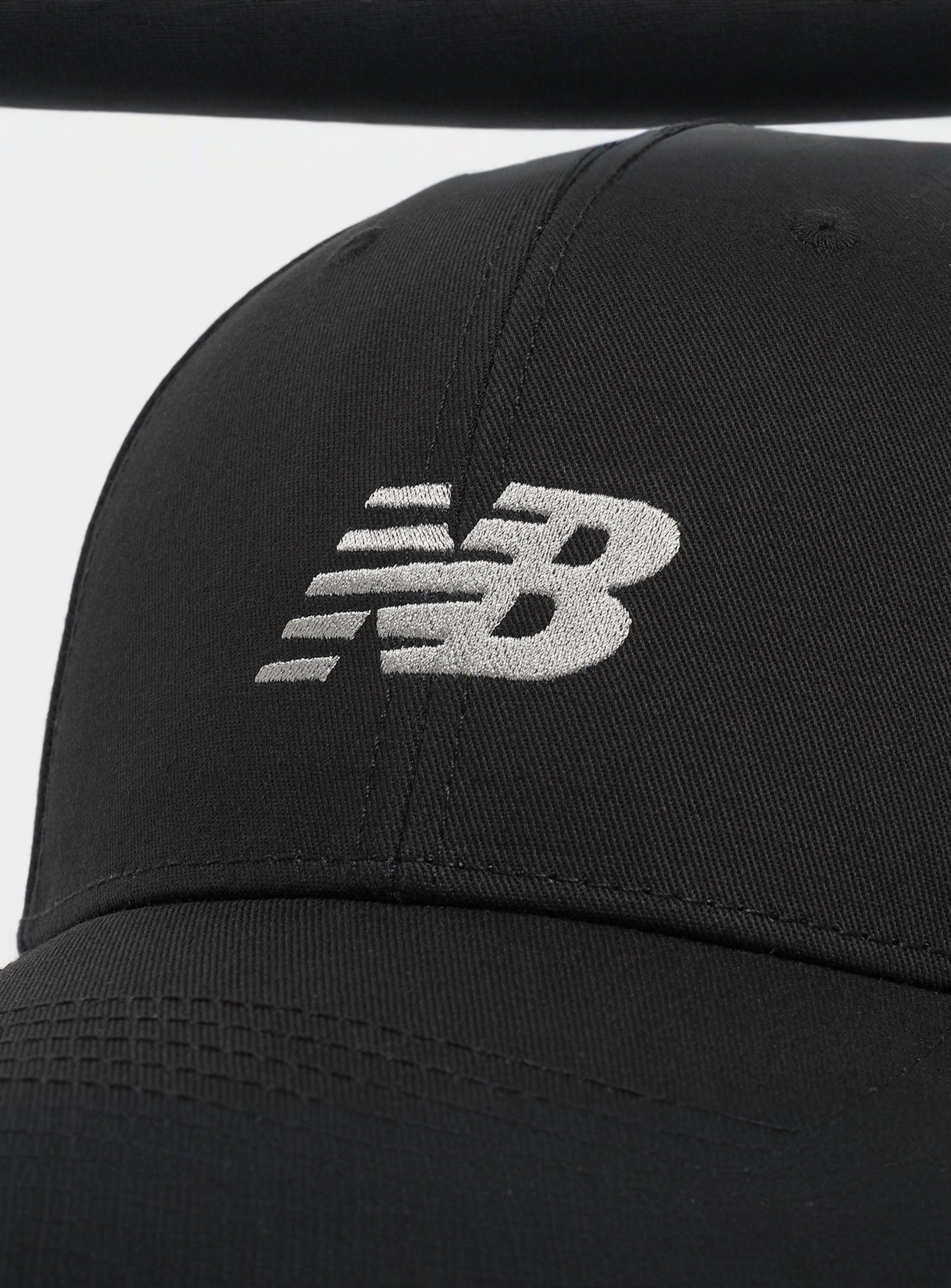New Balance, 6 Panel Structured Snapback, black, Image 4 of 4
