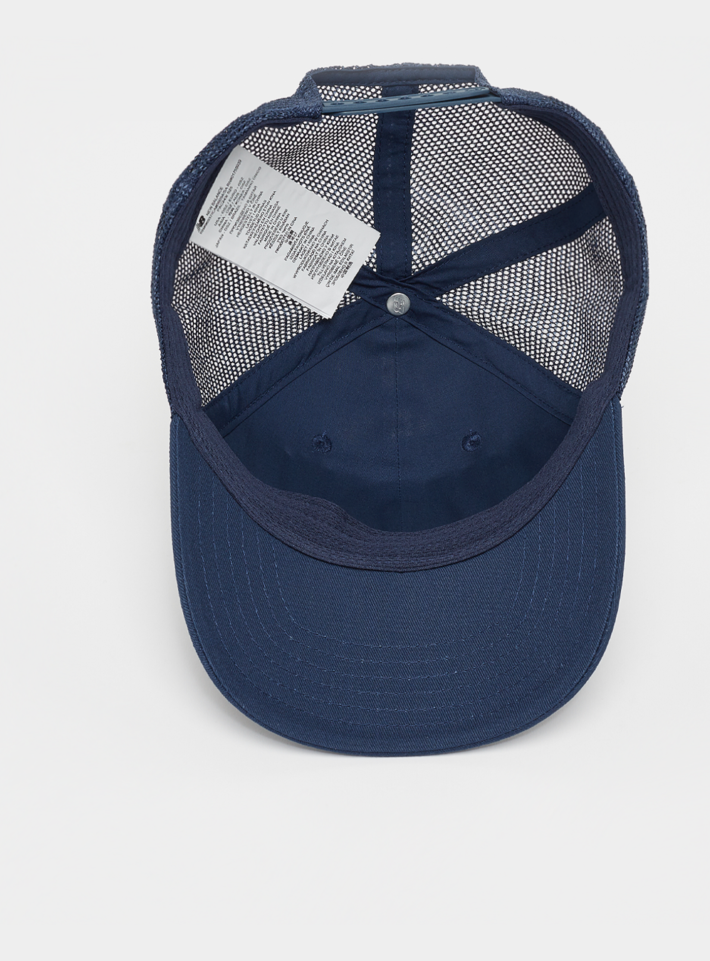 New Balance, Stacked Patch Logo Trucker, blue, Image 3 of 4