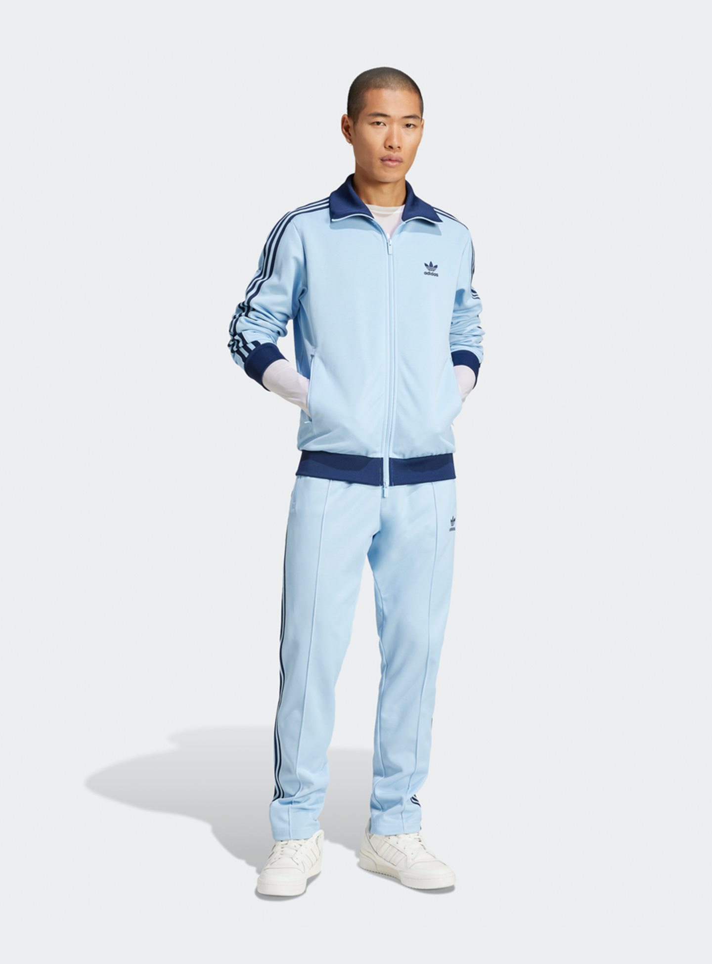 adidas Originals, adicolor Classics Beckenbauer Track Pants, blue, Image 5 of 5