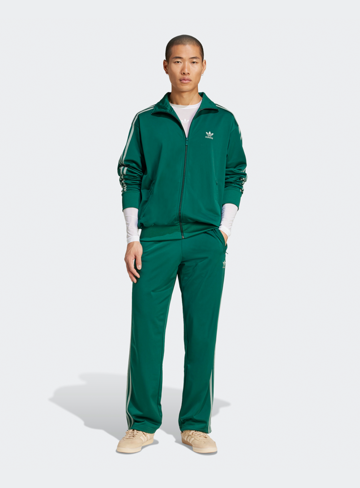 adidas Originals, adicolor Firebird Track Jacket, green, Image 5 of 5