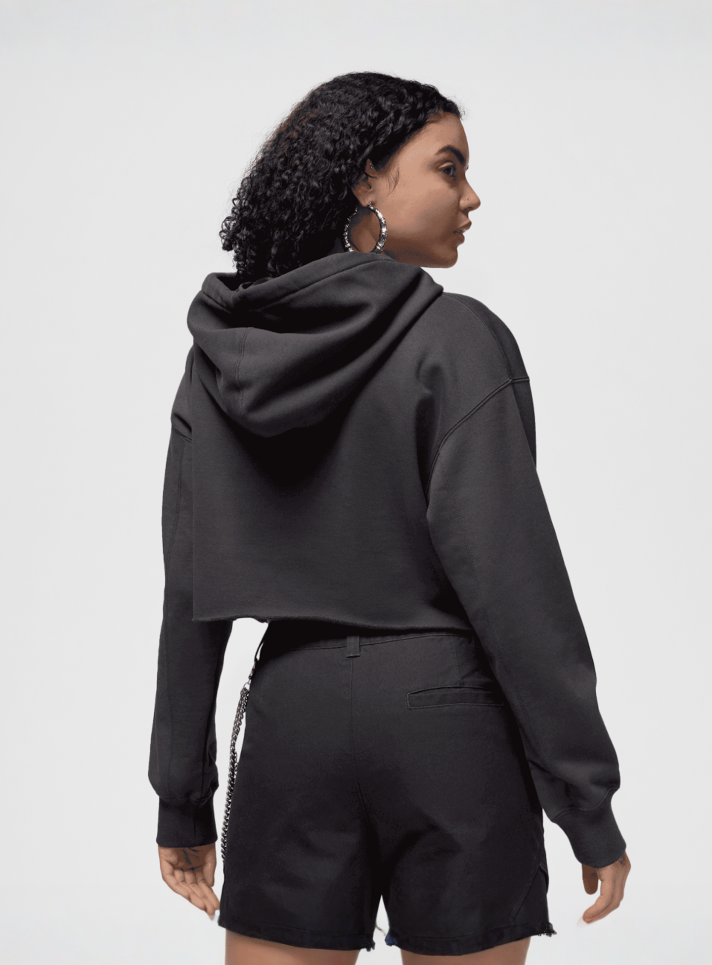 Jordan, Flight Fleece Graphics Hoodie, grey, Image 2 of 6