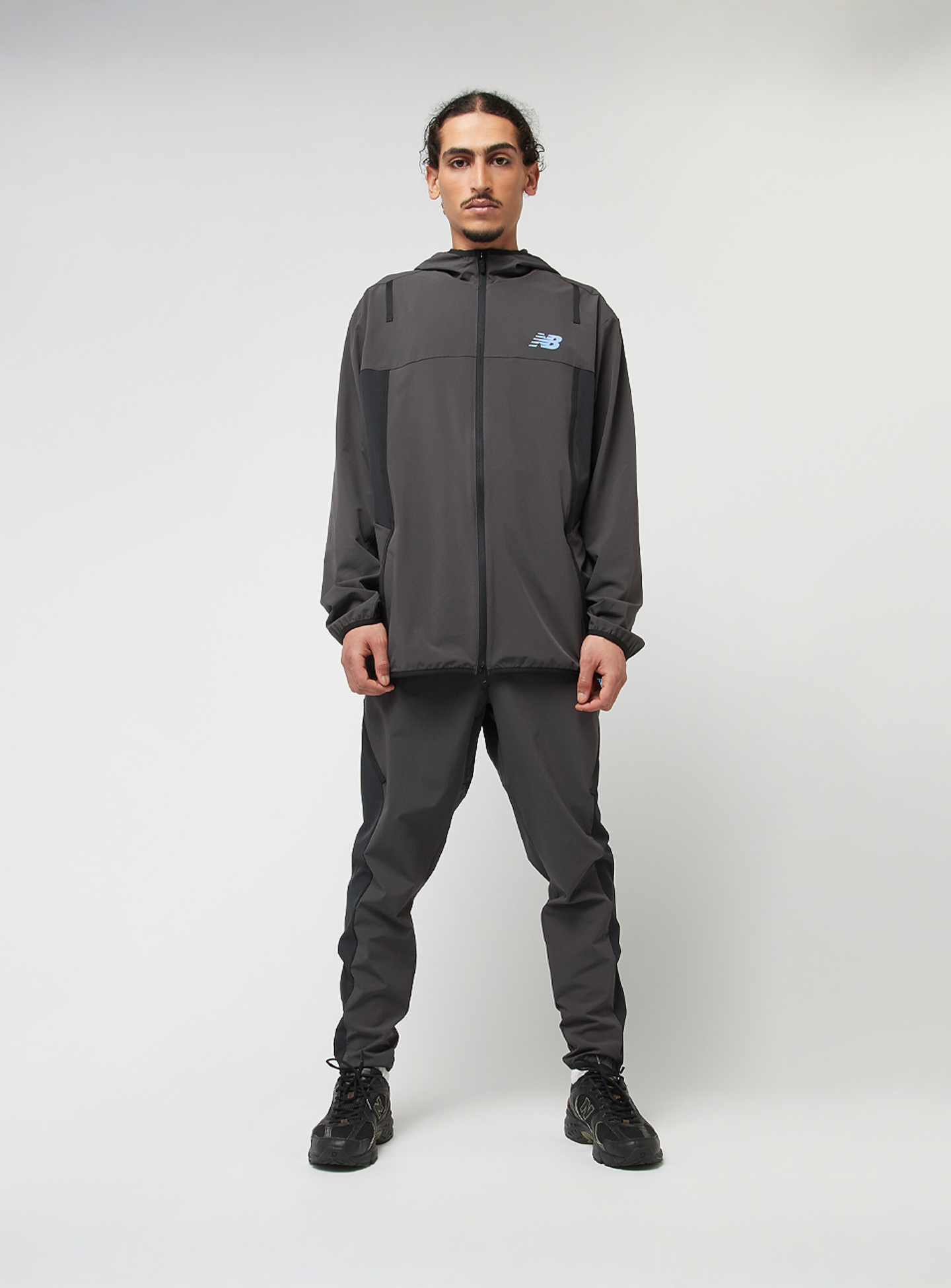 New Balance, Woven Tapered Track Pant, grey, Image 4 of 4