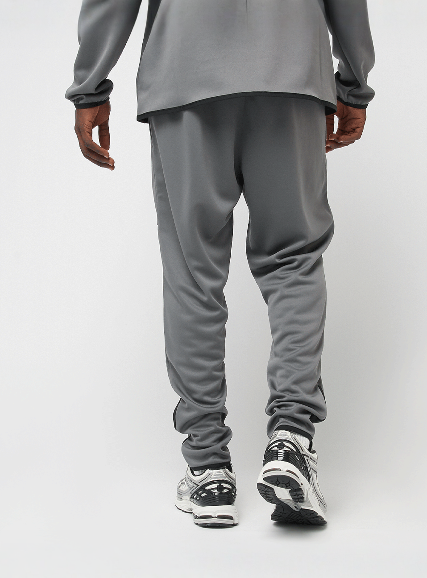 New Balance, Knitted Tapered Track Pant, grey, Image 2 of 4