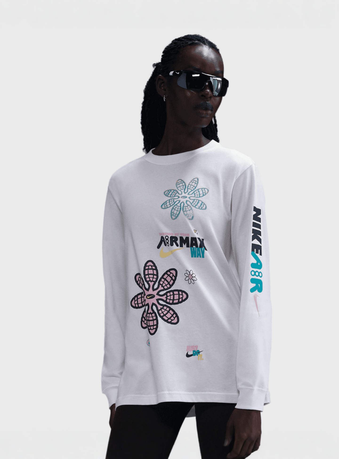 Nike, Sportswear Long Sleeve AMD, white, Image 1 of 5