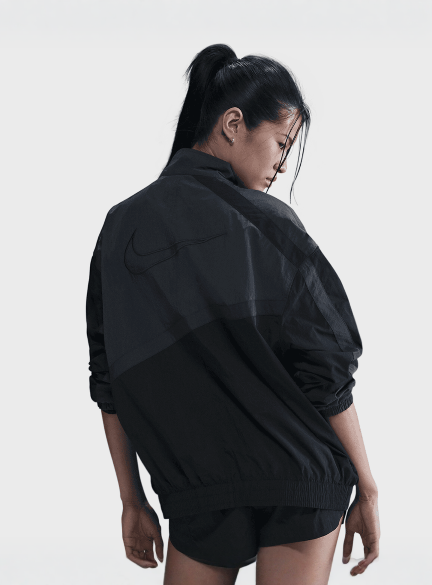 Nike, Street Woven Jacket, black, Image 2 of 4