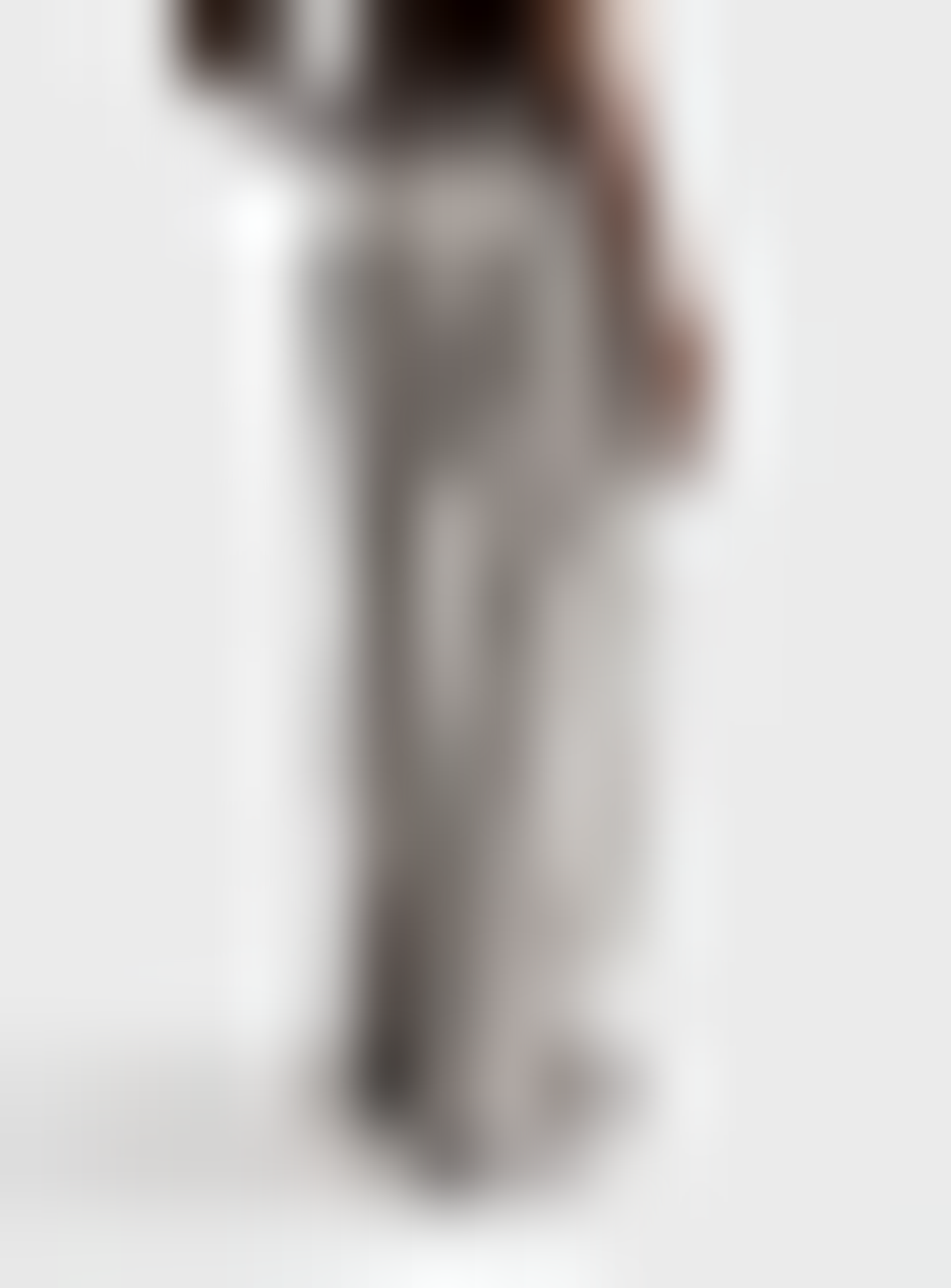 Nike, Sportswear Chill Knit Velour Mid-Rise Open Hem Sweatpants, beige, Image 2 of 4