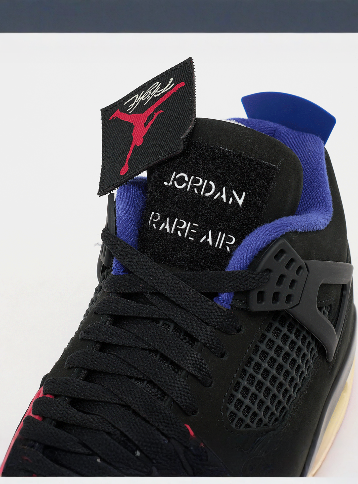 Jordan, Air Jordan 4 "Rare Air" Retro, black, Image 7 of 8