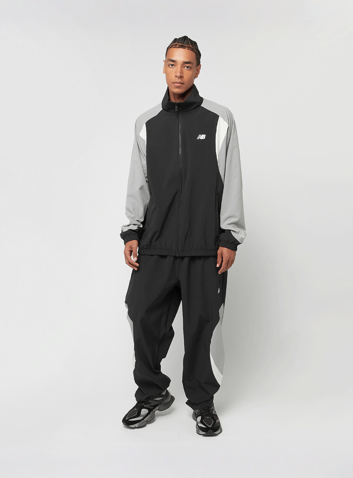 New Balance, Woven Track Jacket, black, Image 5 of 5