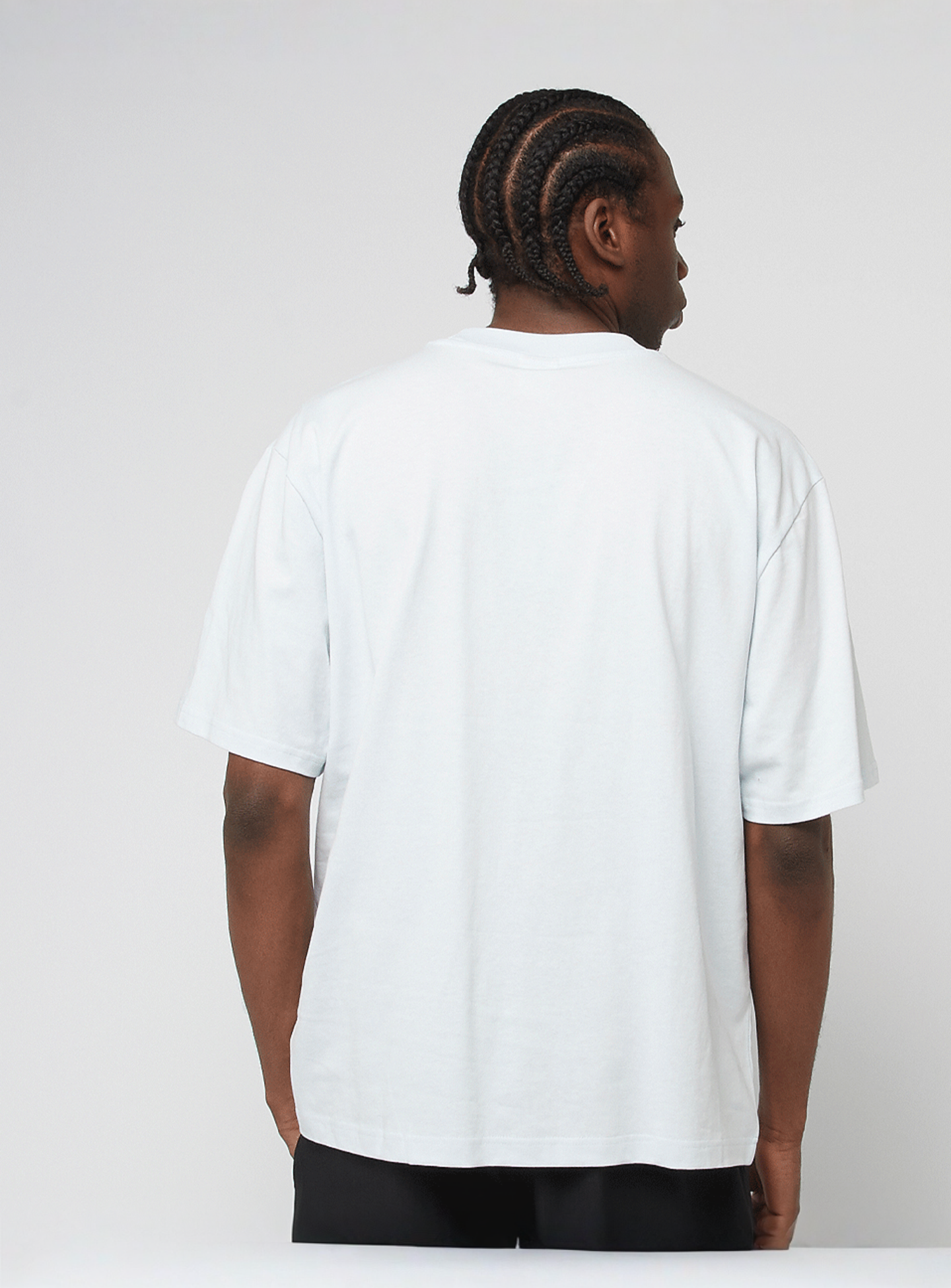 New Balance, Hoops Graphic Vintage T-Shirt, blue, Image 2 of 4